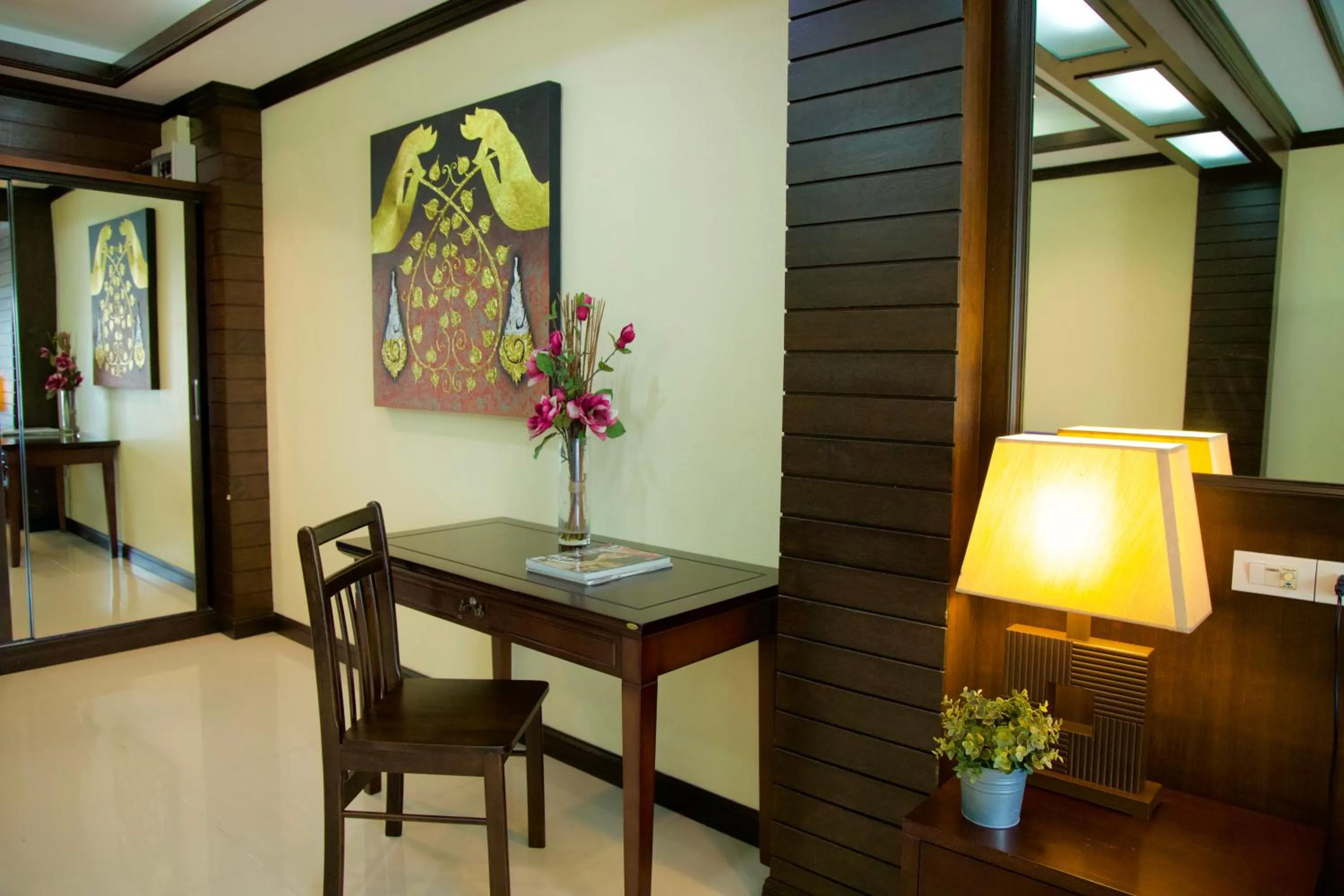 Seating area in THOMLEK Guesthouse