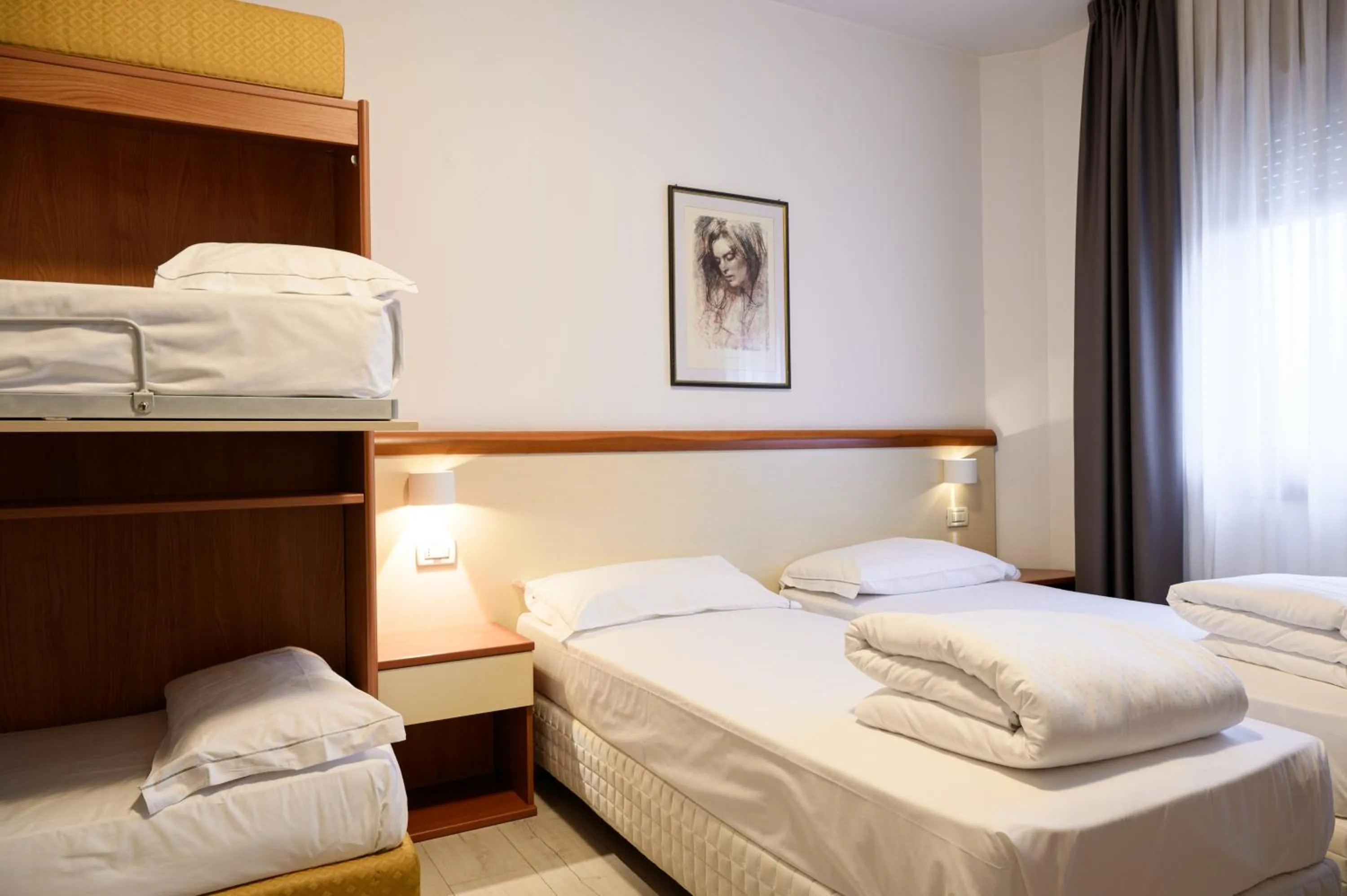 Bed in Hotel Due Ragni e Ristorante