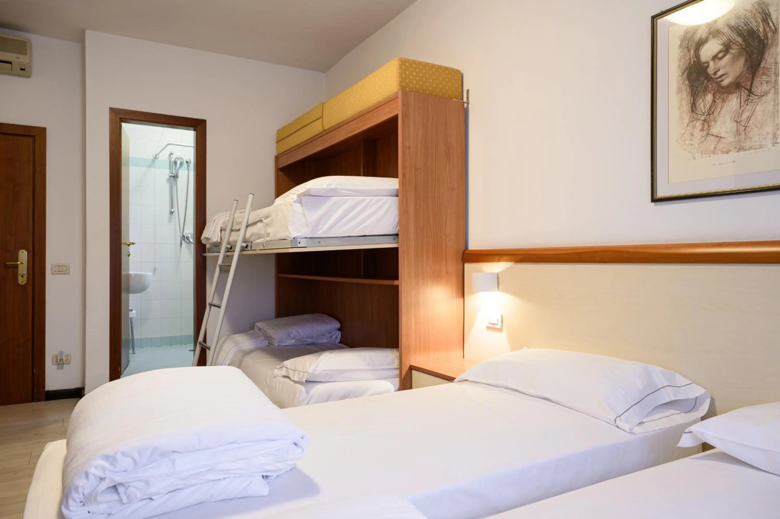 Bed in Hotel Due Ragni e Ristorante