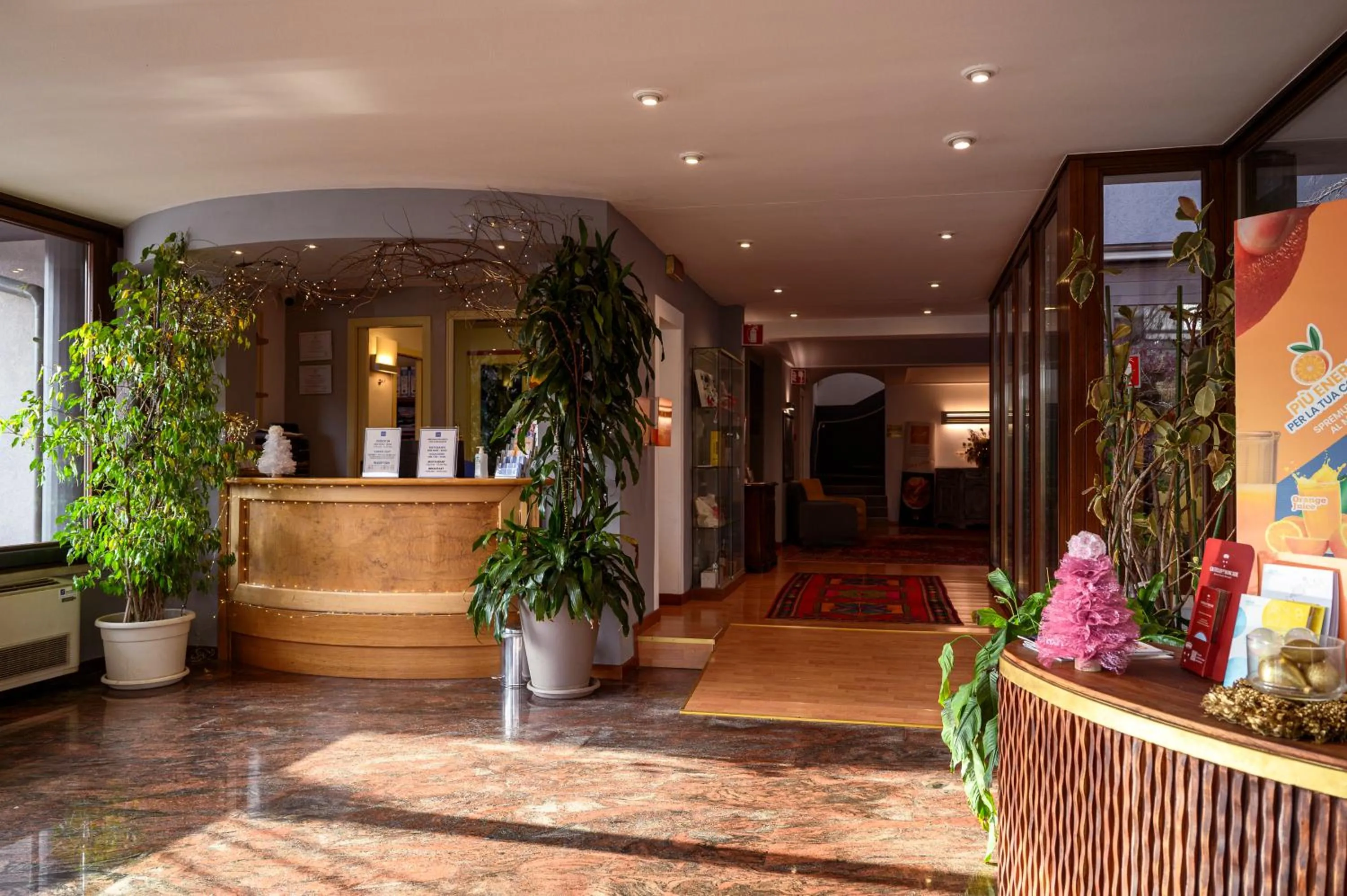 Lobby or reception in Hotel Due Ragni e Ristorante