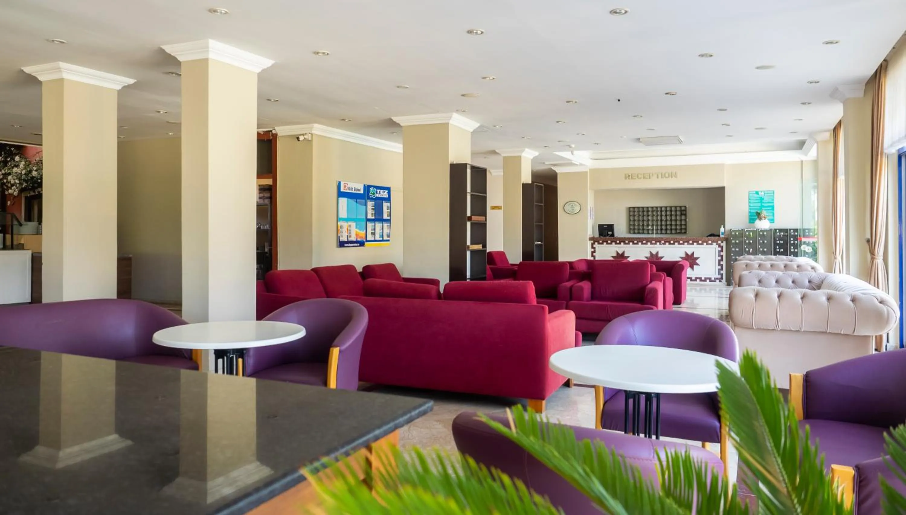 Lobby or reception in Tal Beach Hotel