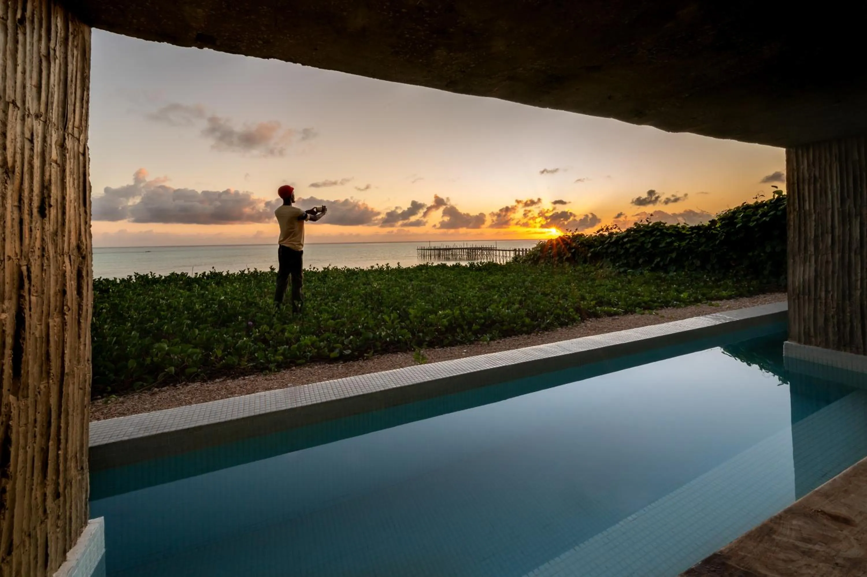 View (from property/room) in Bamboo Zanzibar