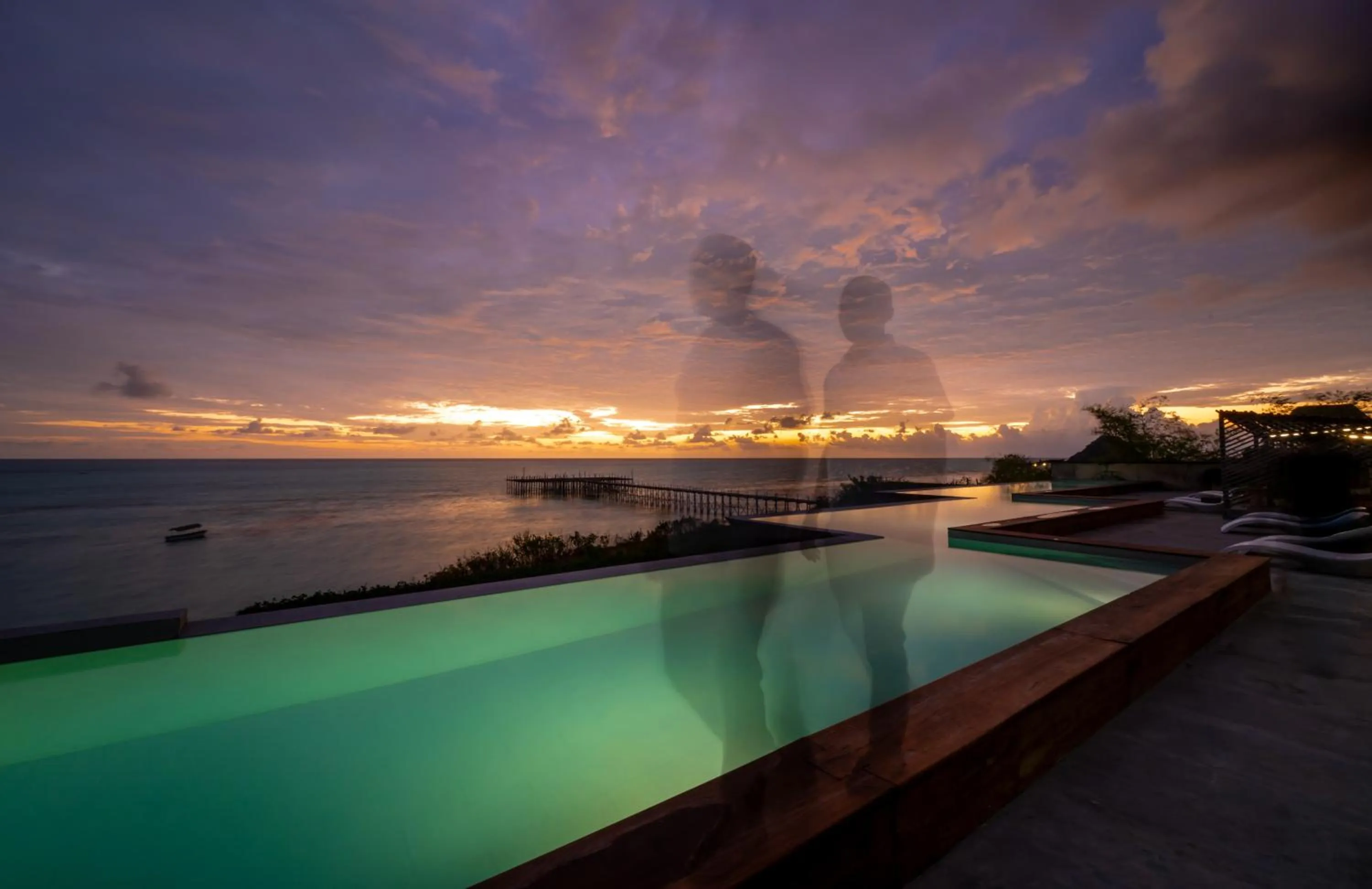 Swimming pool in Bamboo Zanzibar
