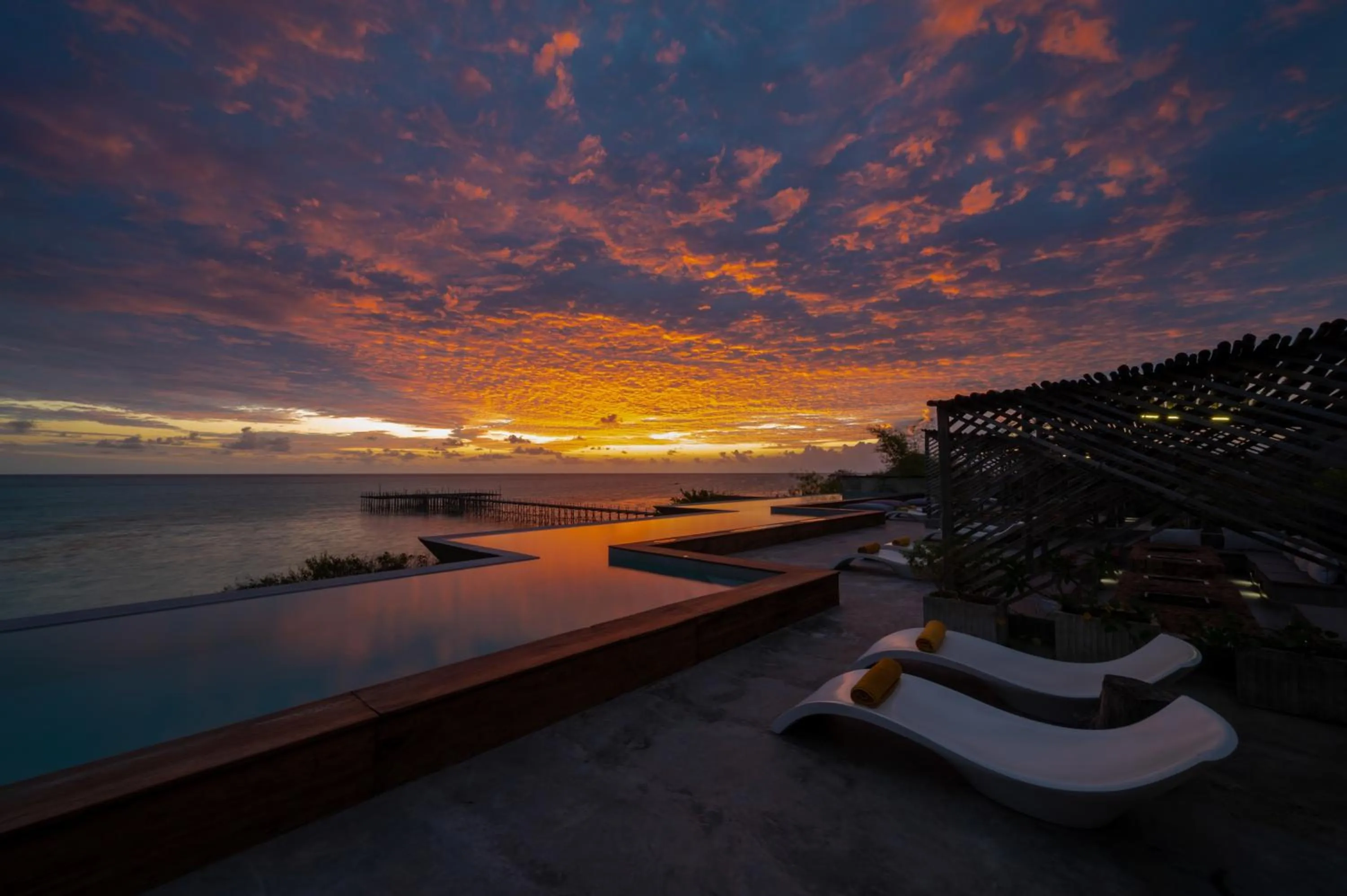 Natural landscape in Bamboo Zanzibar