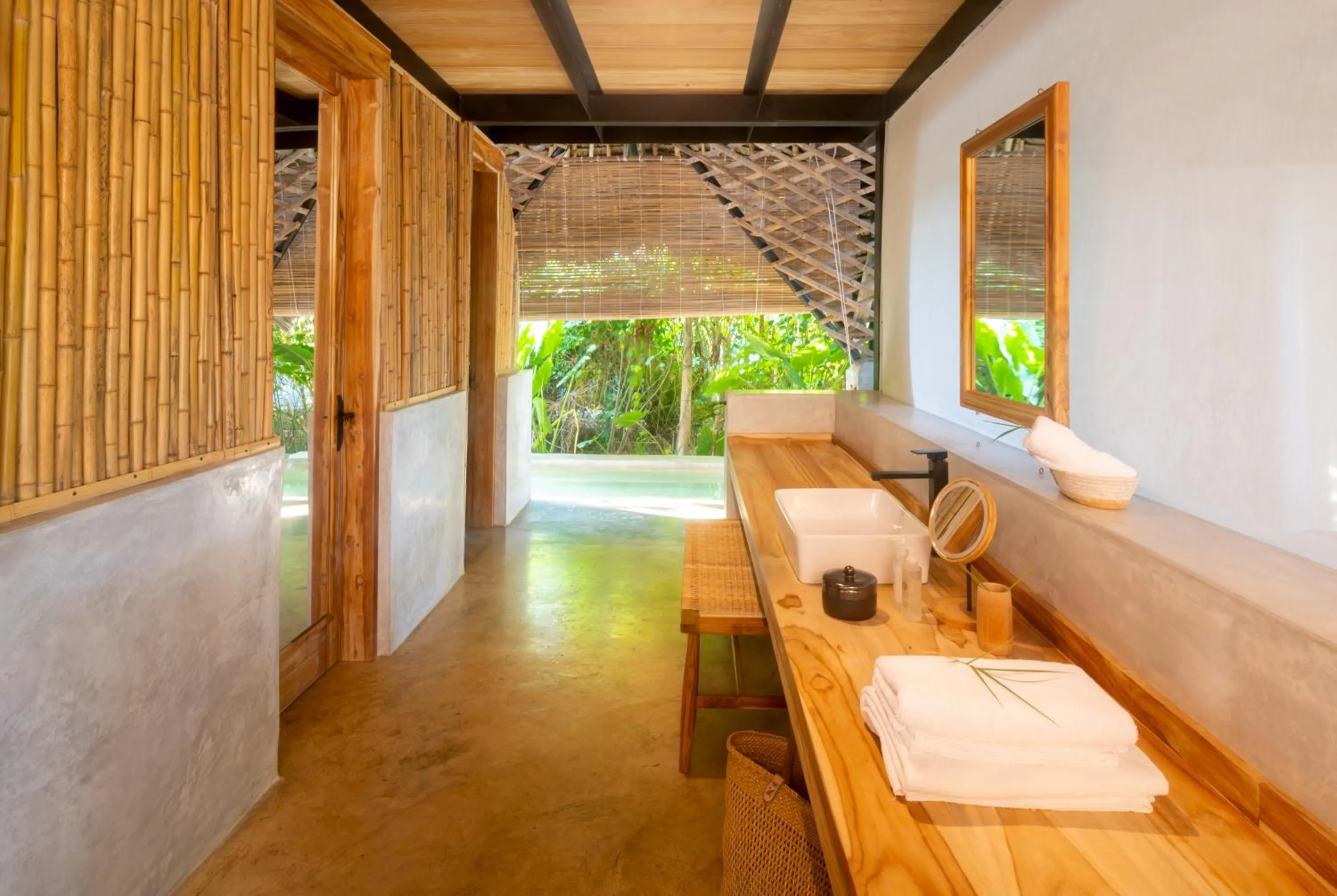 Bathroom in Bamboo Zanzibar