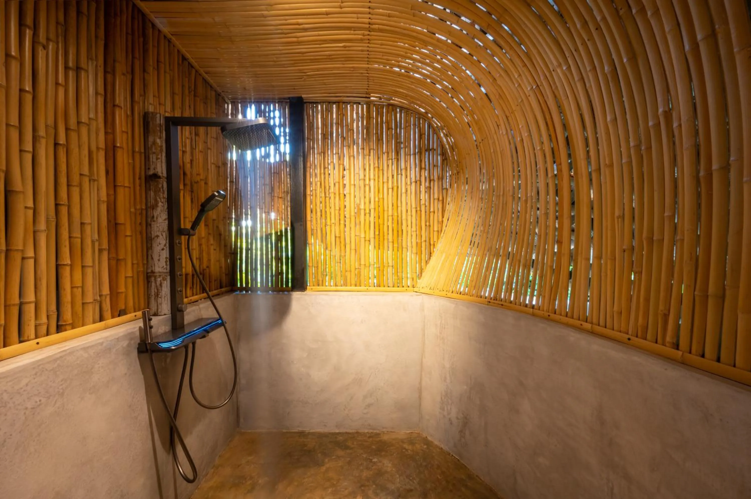 Shower in Bamboo Zanzibar