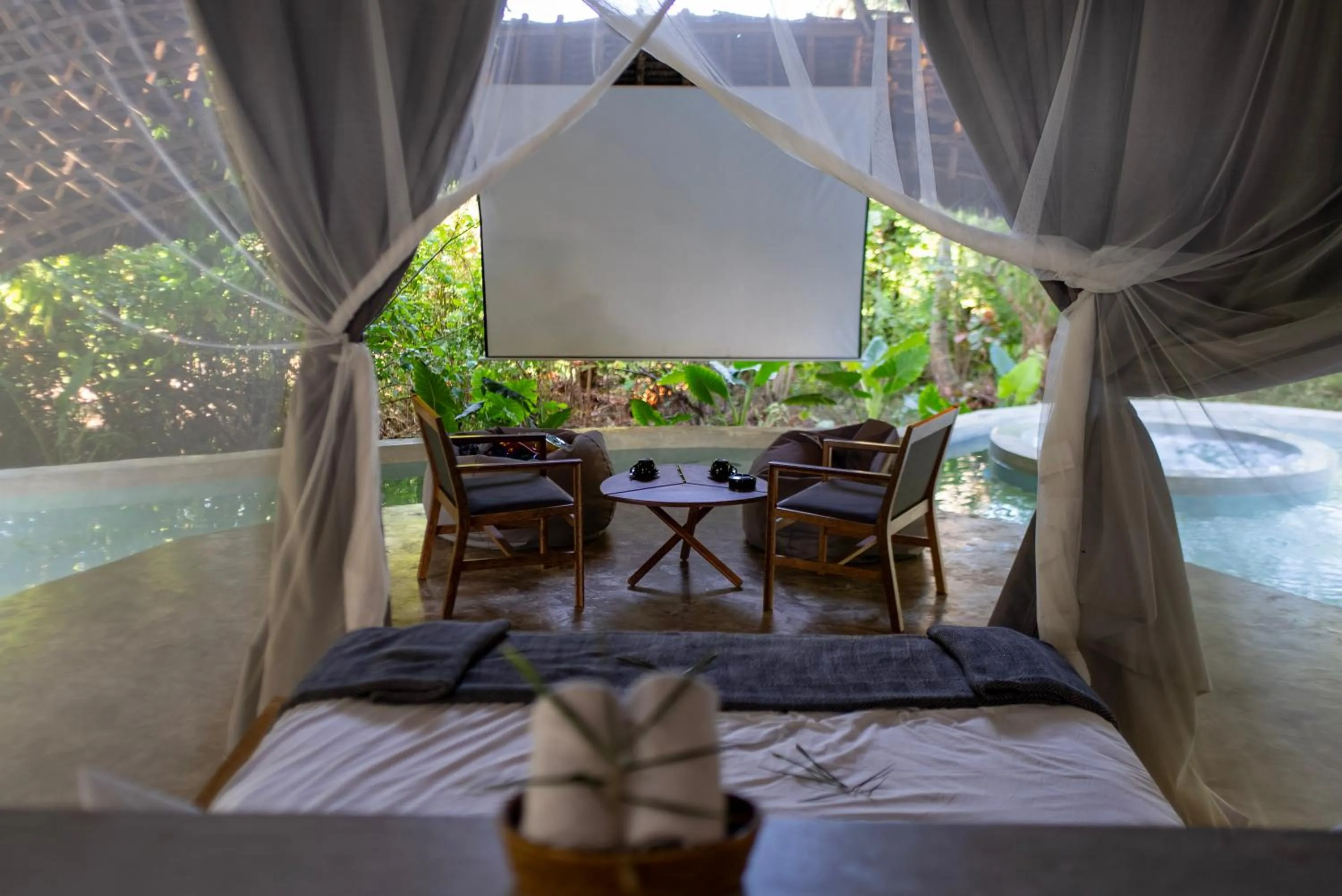 Bed in Bamboo Zanzibar