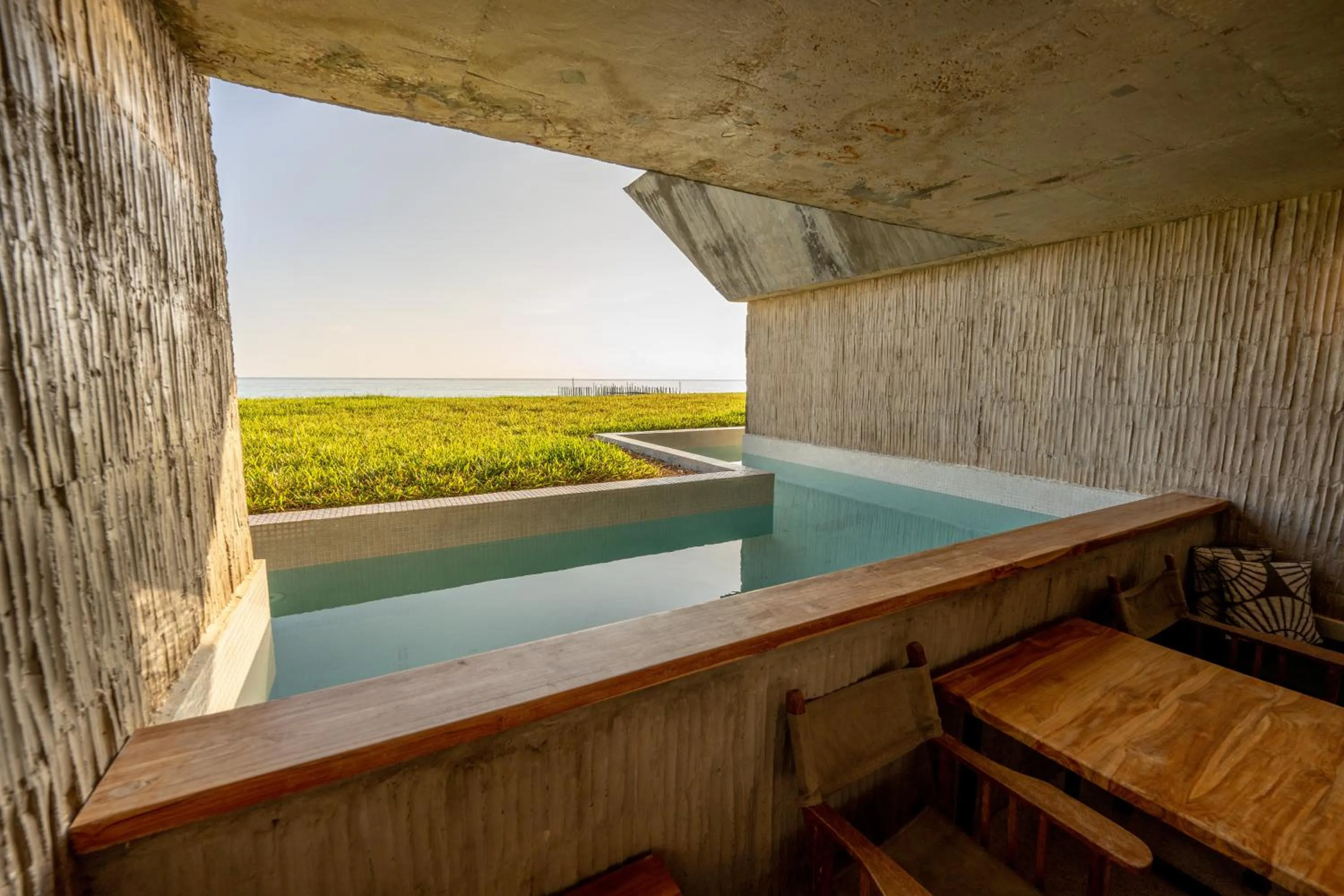 Swimming pool in Bamboo Zanzibar