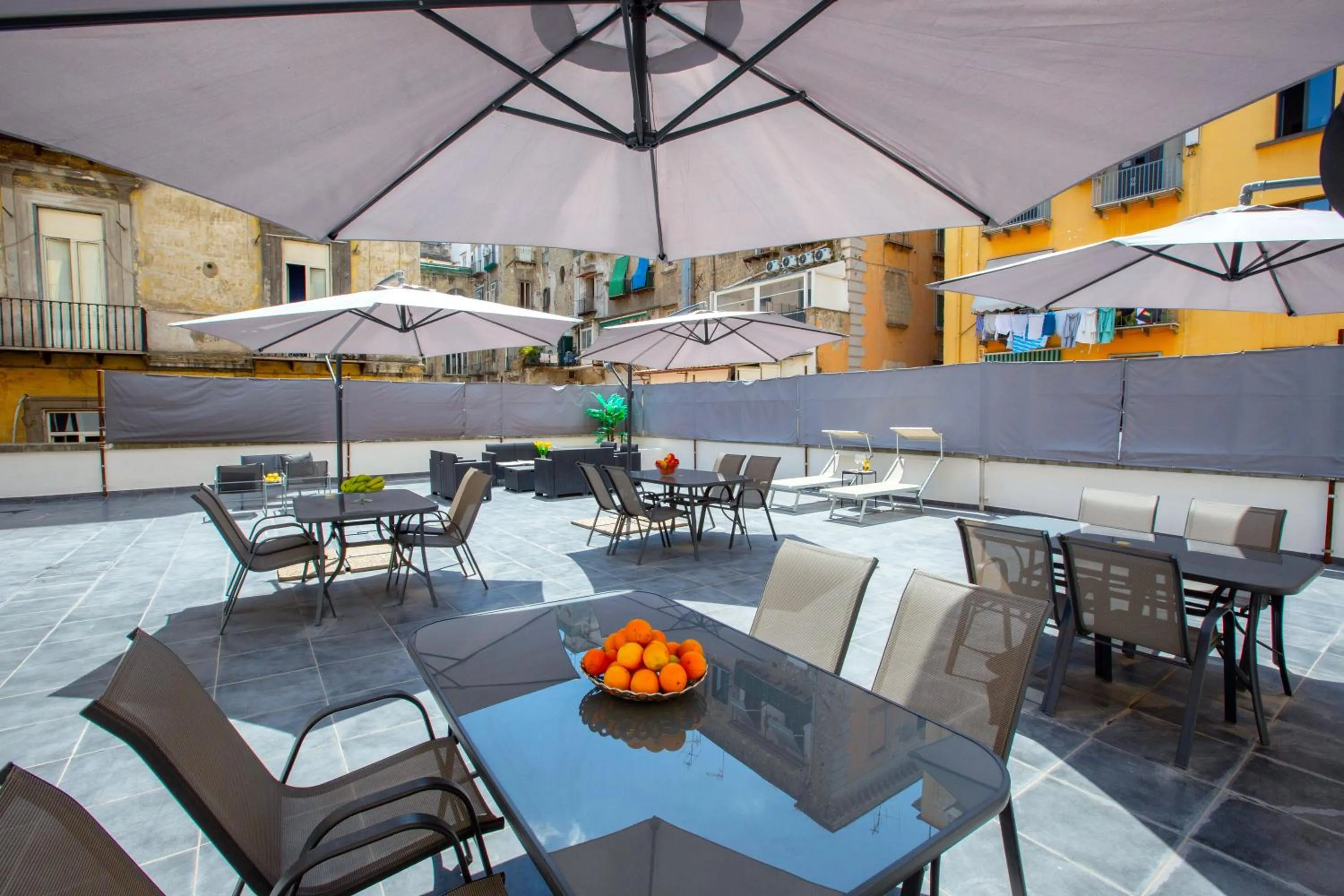 Balcony/Terrace in ROYAL ROOMS STATION NAPOLI