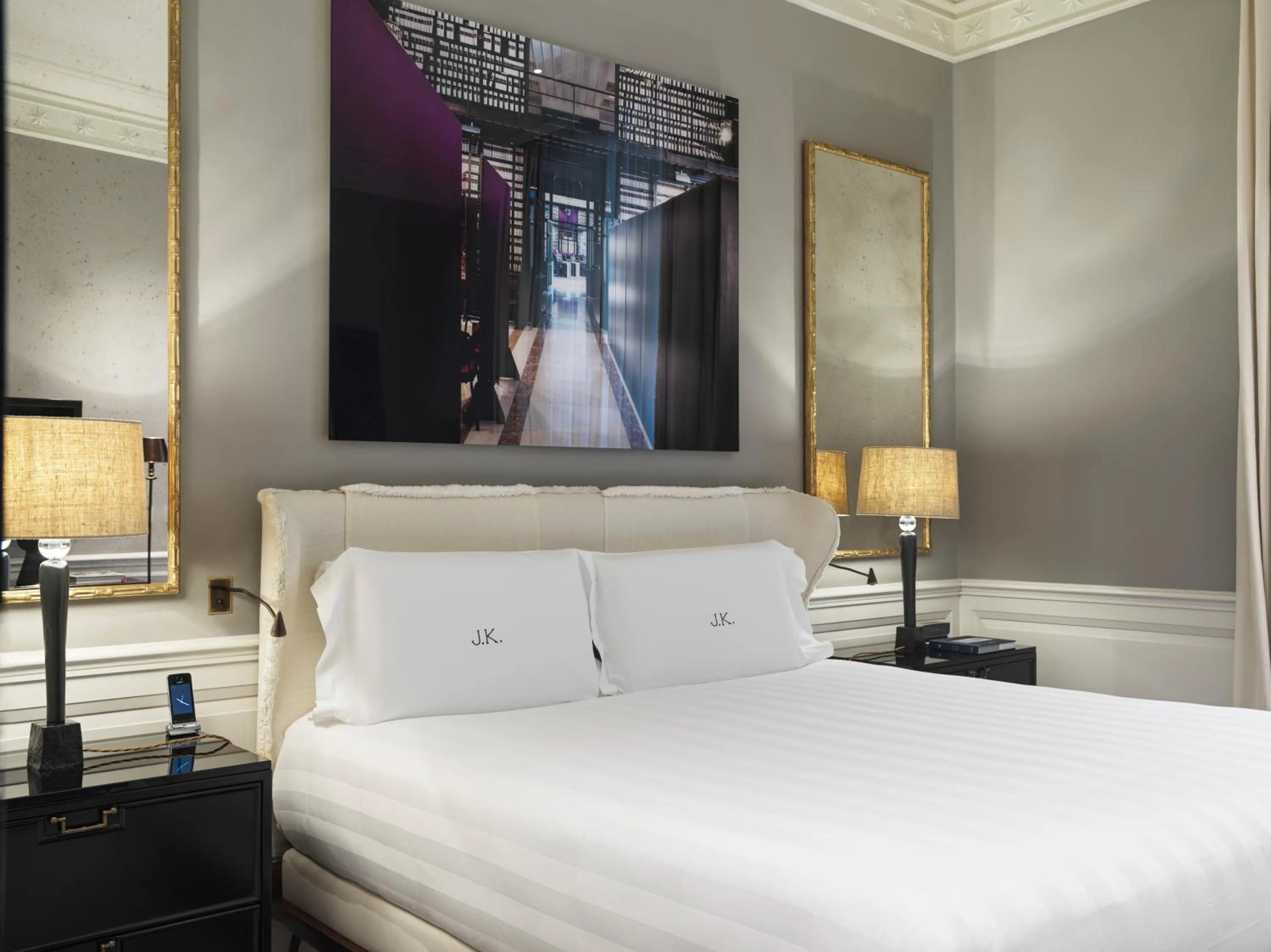 Bedroom, Bed in J.K. Place Roma - The Leading Hotels of the World