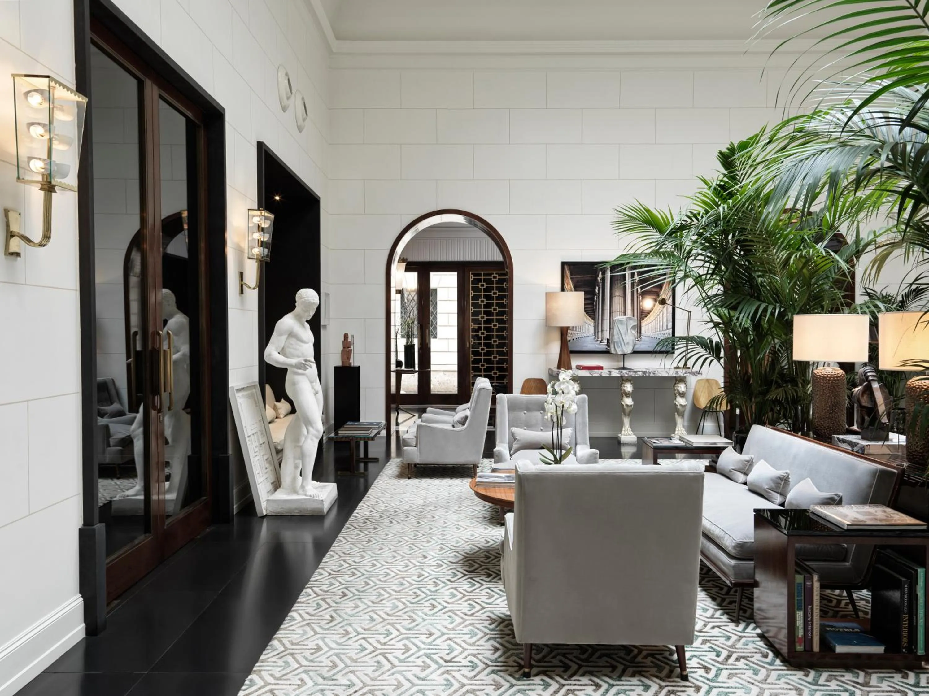 Seating area in J.K. Place Roma - The Leading Hotels of the World