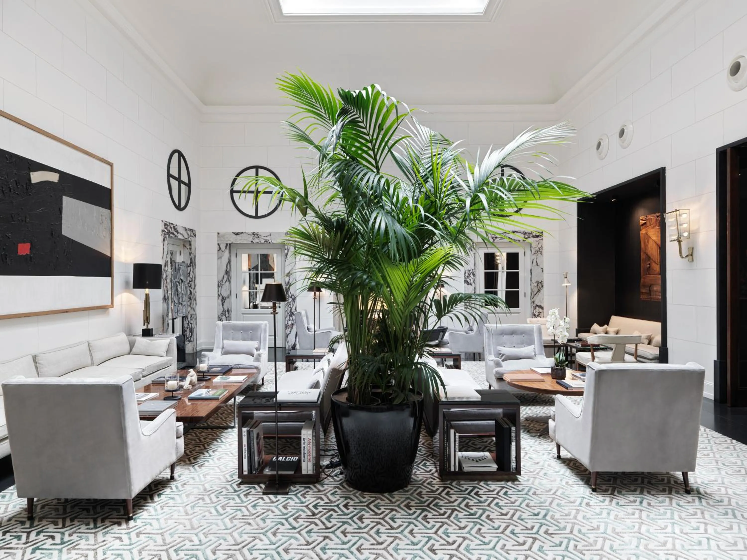 Living room in J.K. Place Roma - The Leading Hotels of the World