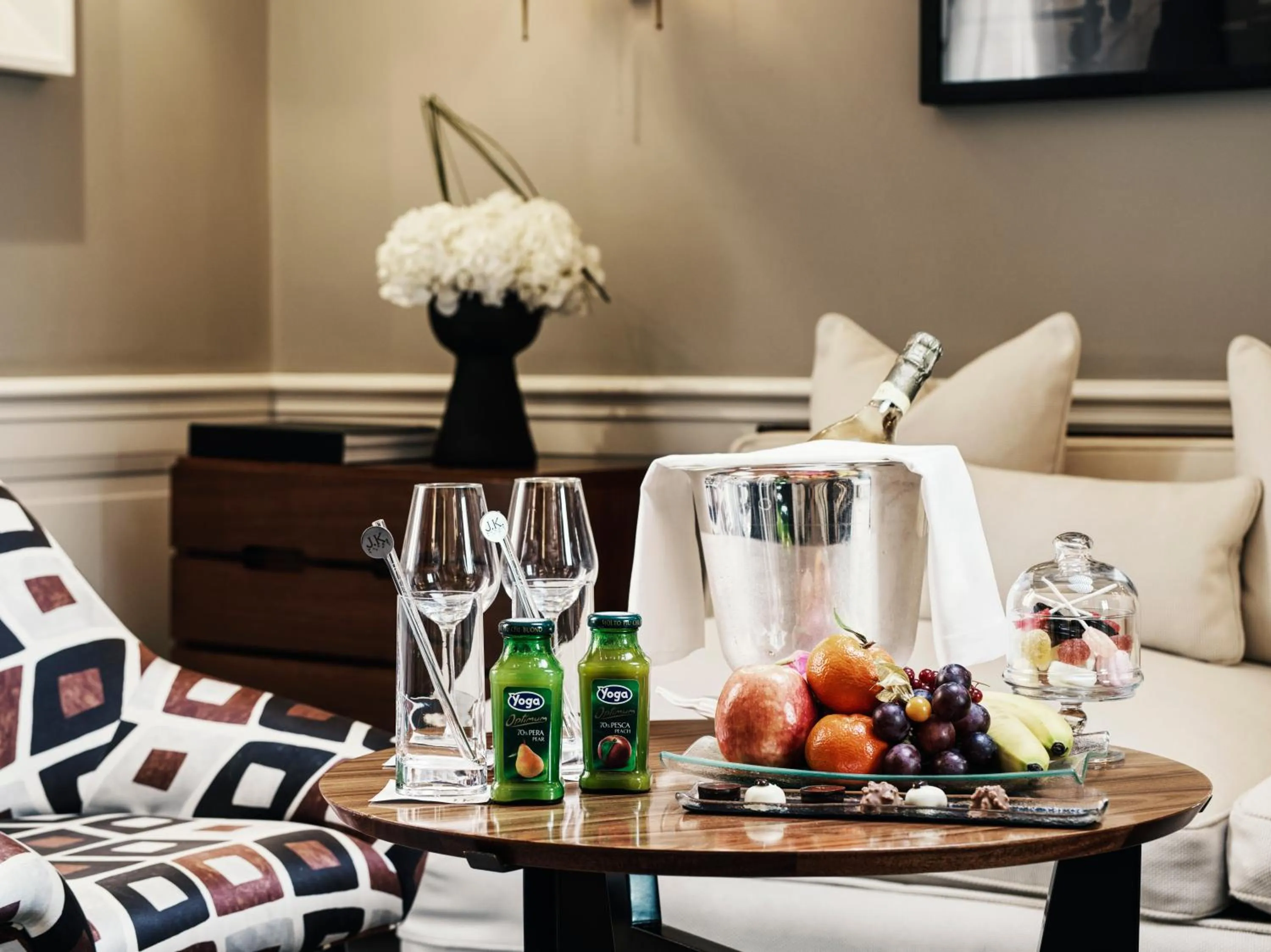 Living room in J.K. Place Roma - The Leading Hotels of the World