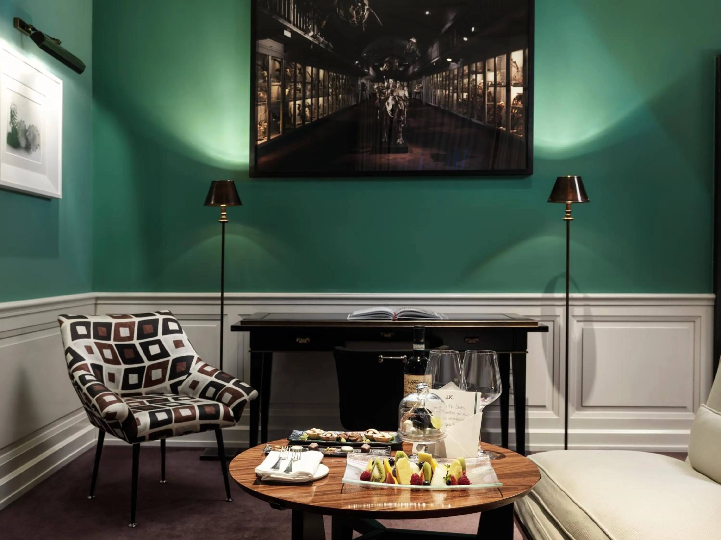 Seating area in J.K. Place Roma - The Leading Hotels of the World