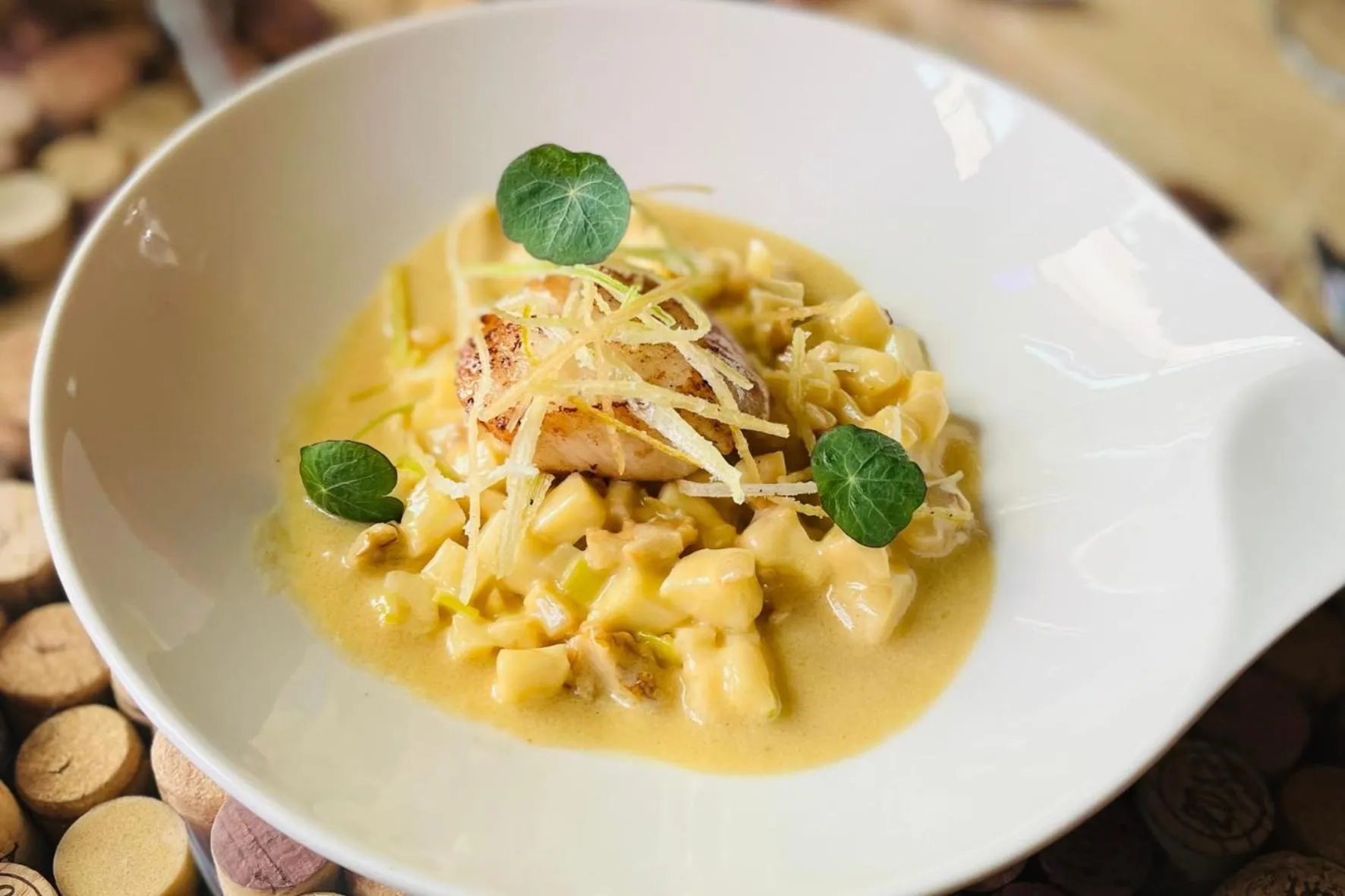 Food and drinks in La Fontaine du Sabotier