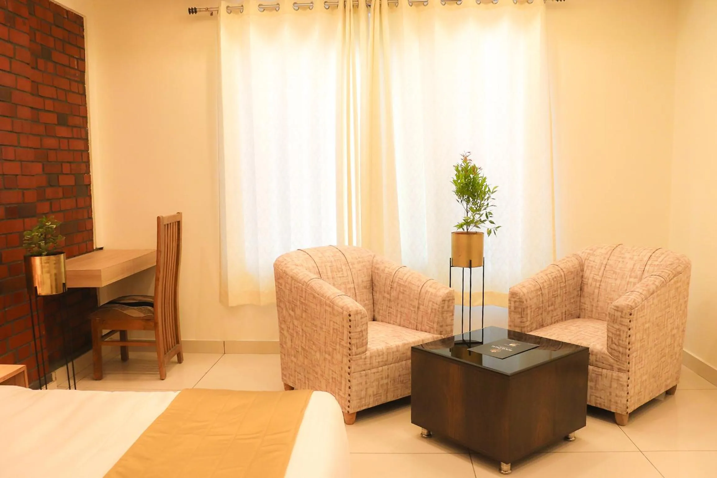 Seating area in Hotel Royal Palm Dehradun