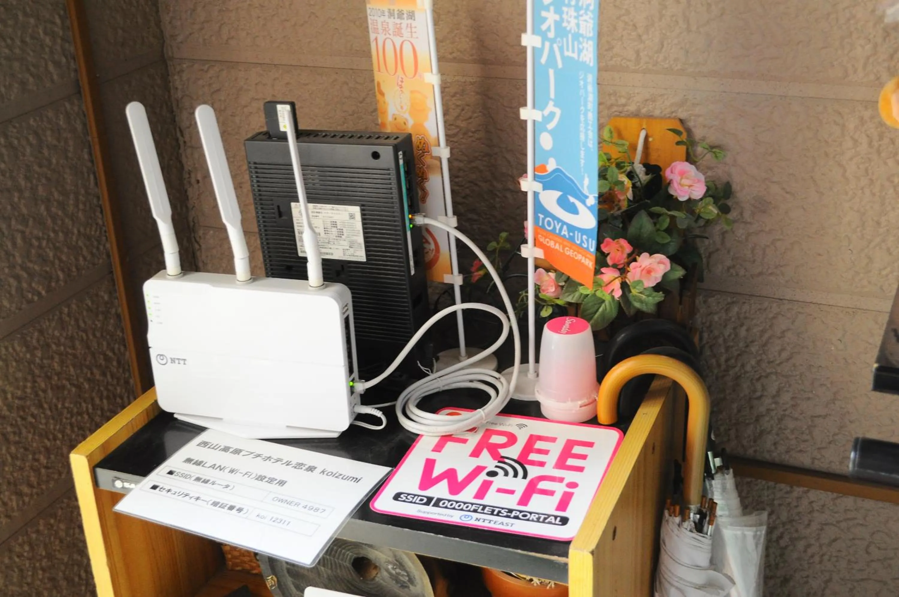 TV and multimedia in Petit Hotel Koizumi