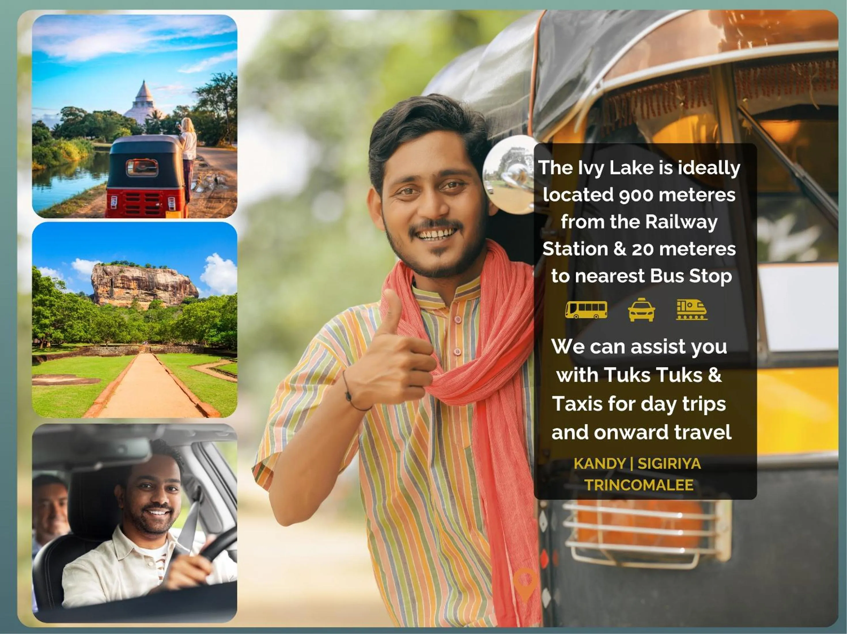 Area and facilities in The Ivy Lake