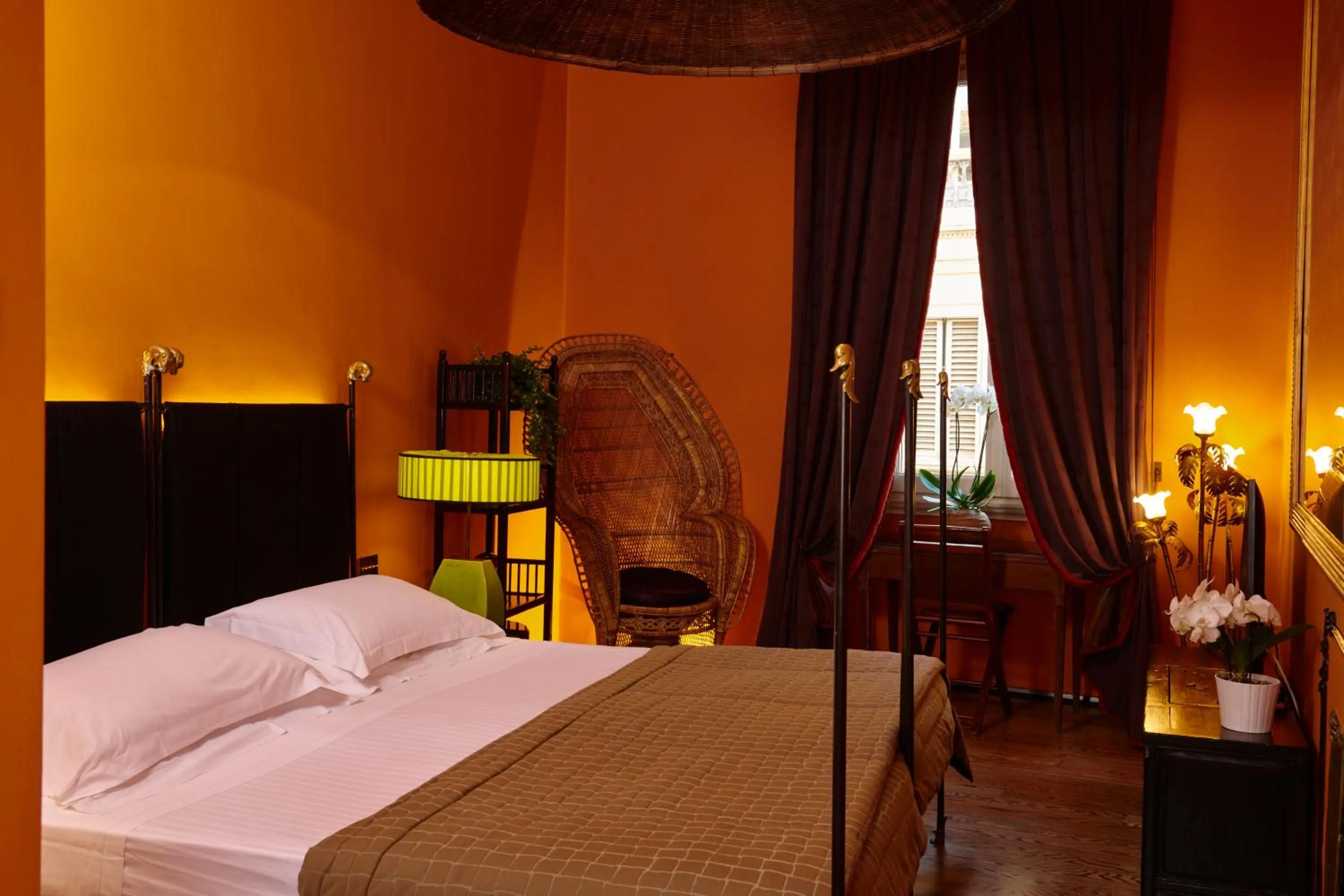 Bed in Casa Howard Firenze - Residenza d'Epoca