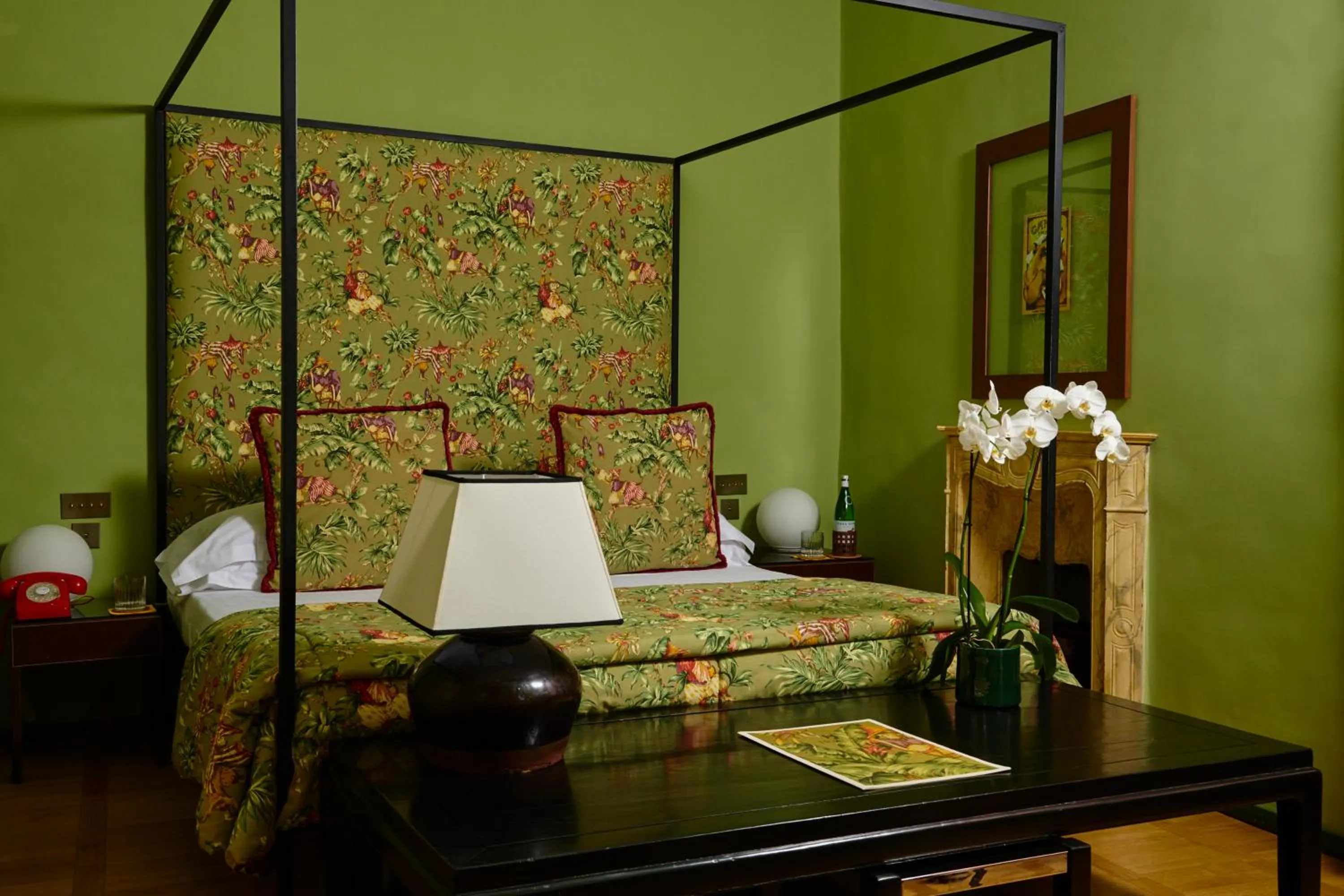 Bed in Casa Howard Firenze - Residenza d'Epoca