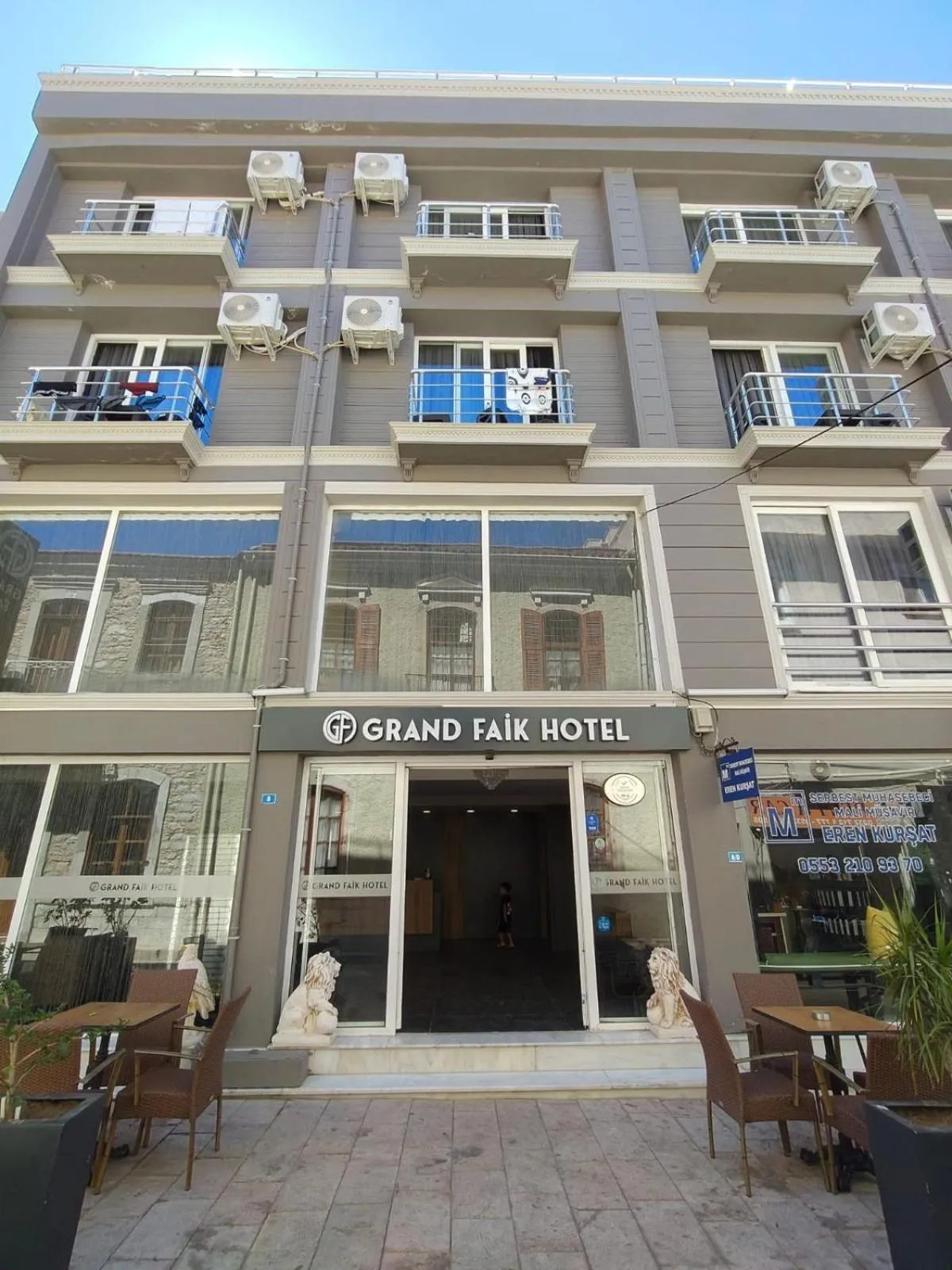Facade/entrance in Grand Faik Hotel