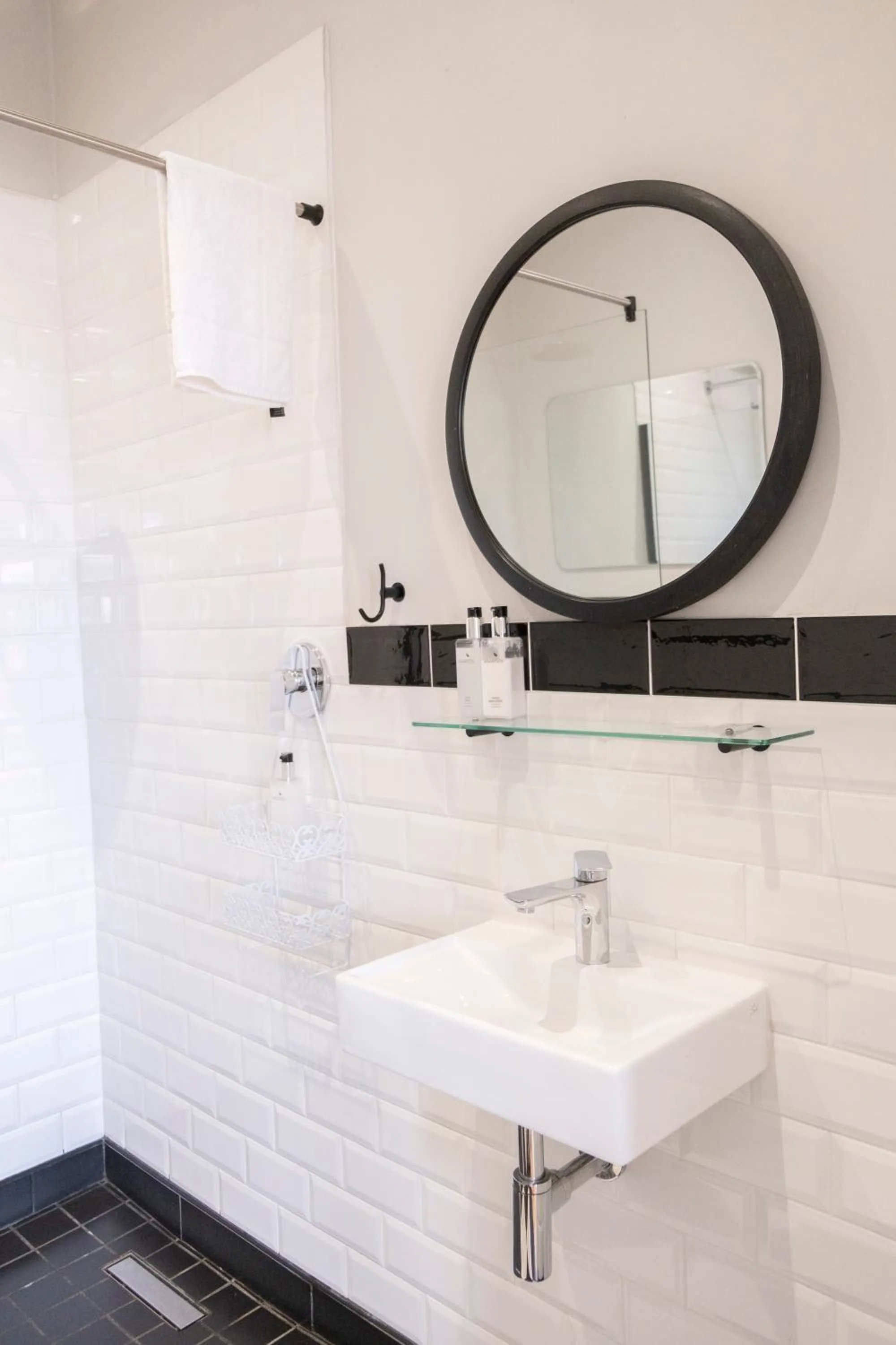 Bathroom in Conifer Beach House