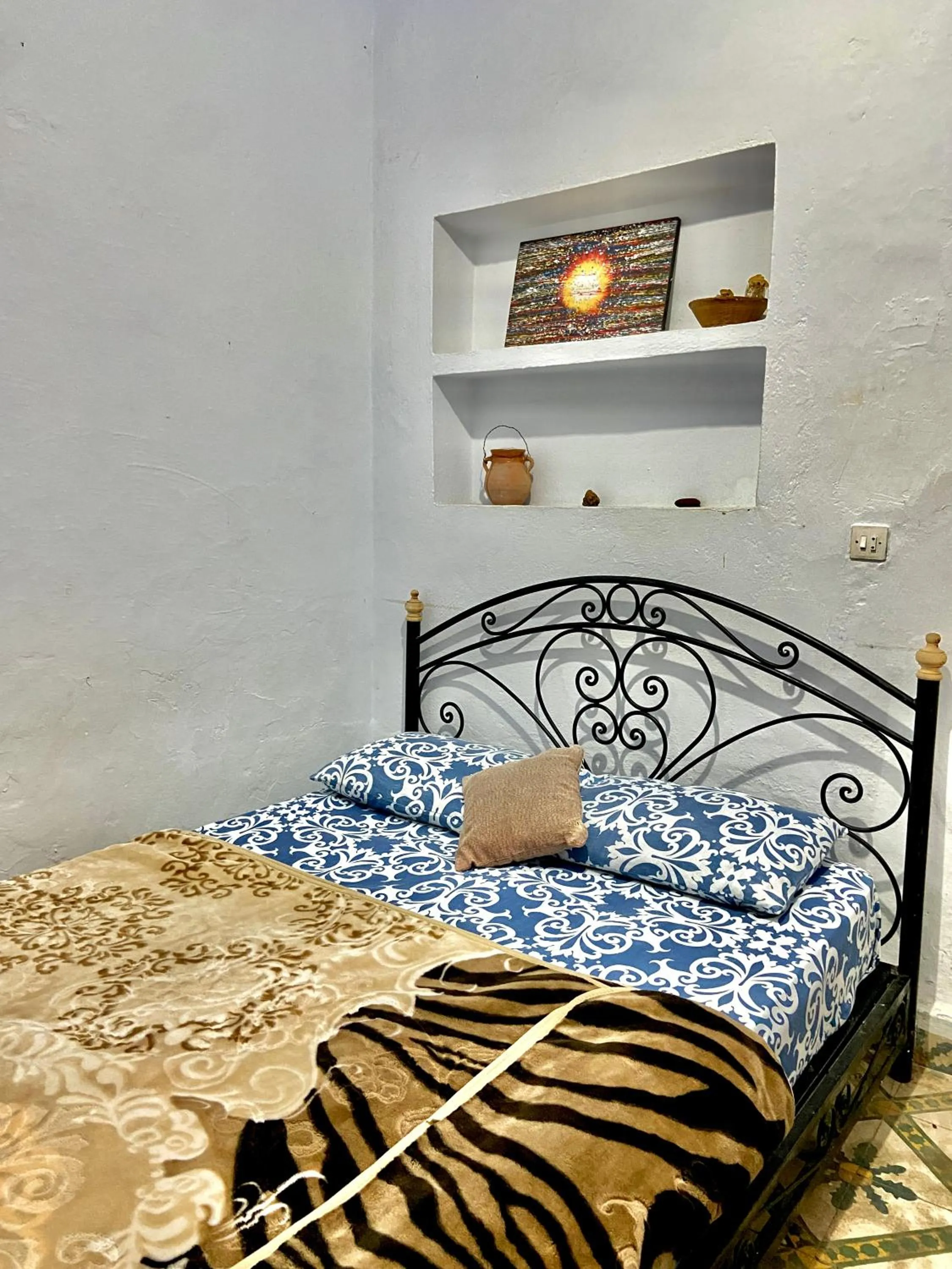Bed in Hostal La Joya