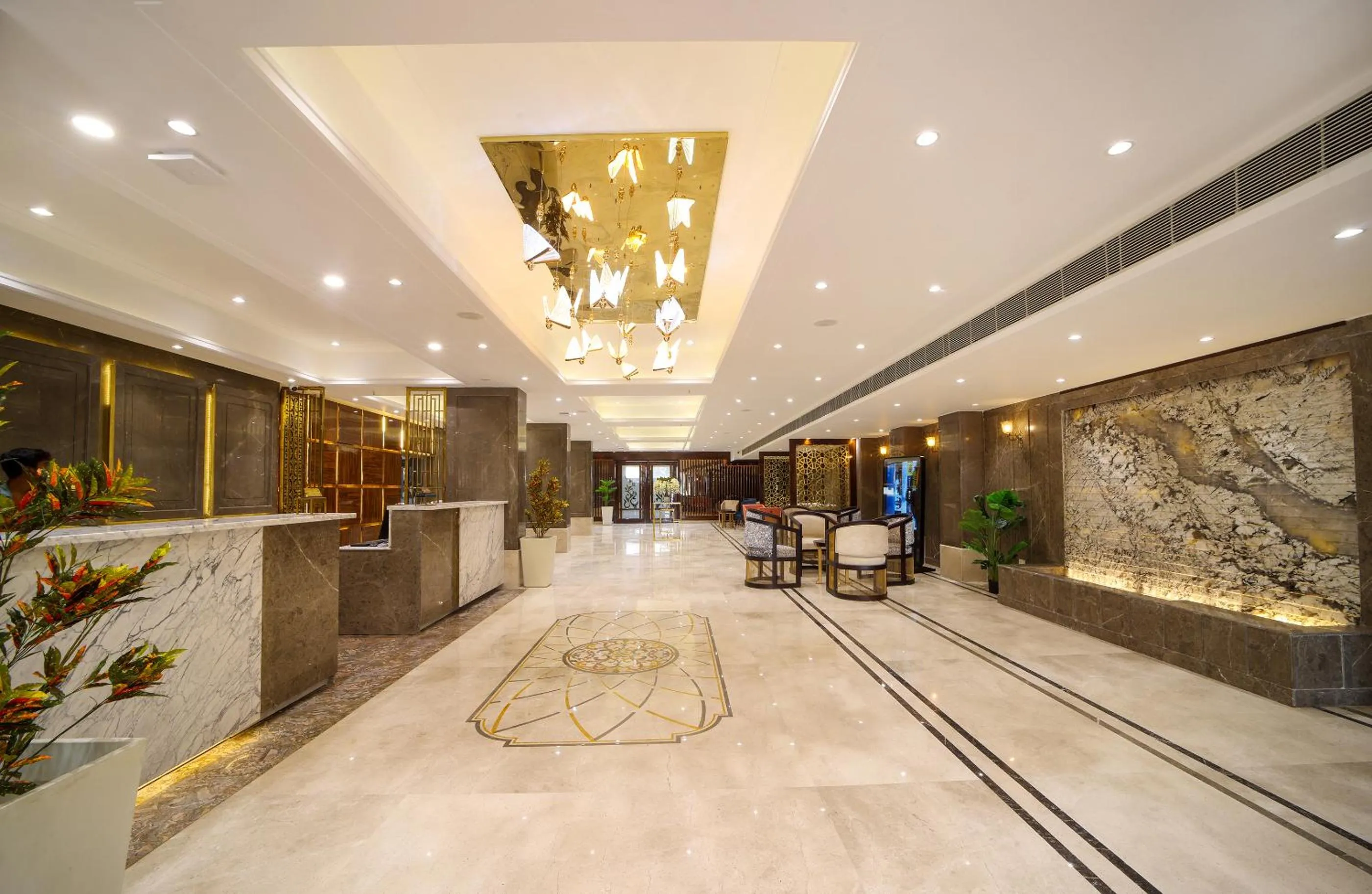 Lobby or reception in Hotel Holy Vivasa