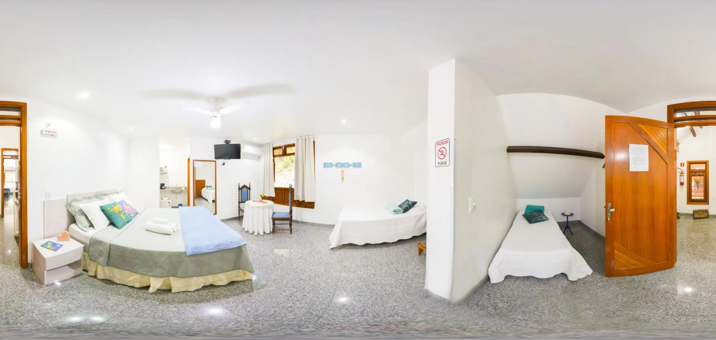 Bed in Pousada Pouso do Barão