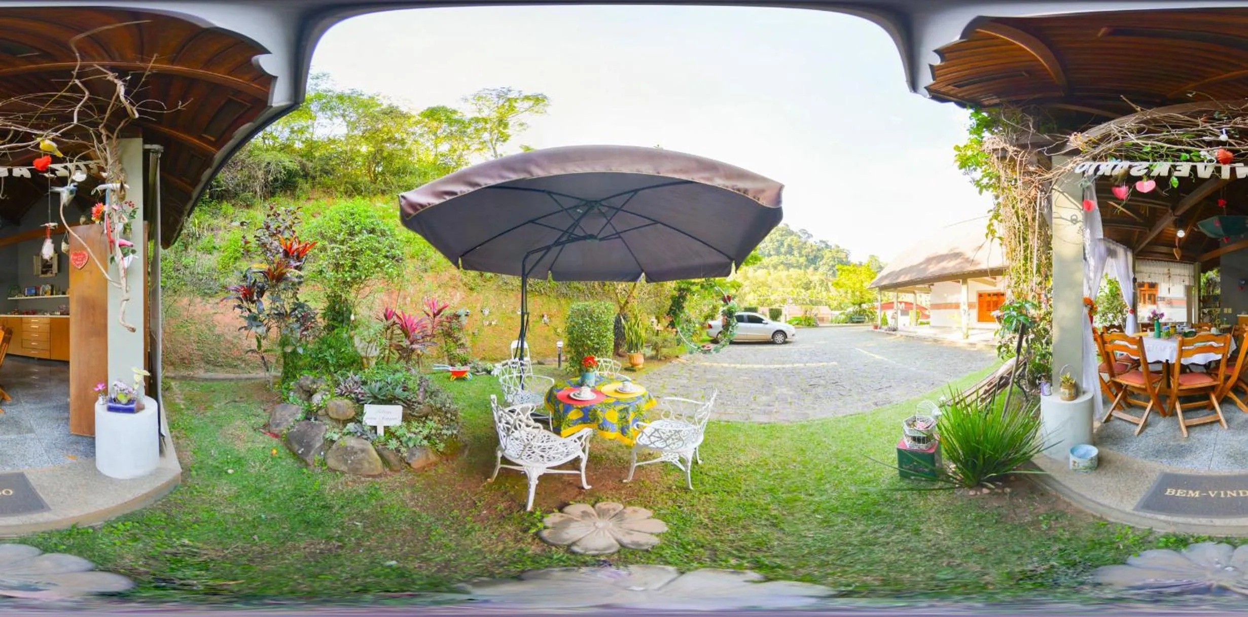 Breakfast in Pousada Pouso do Barão