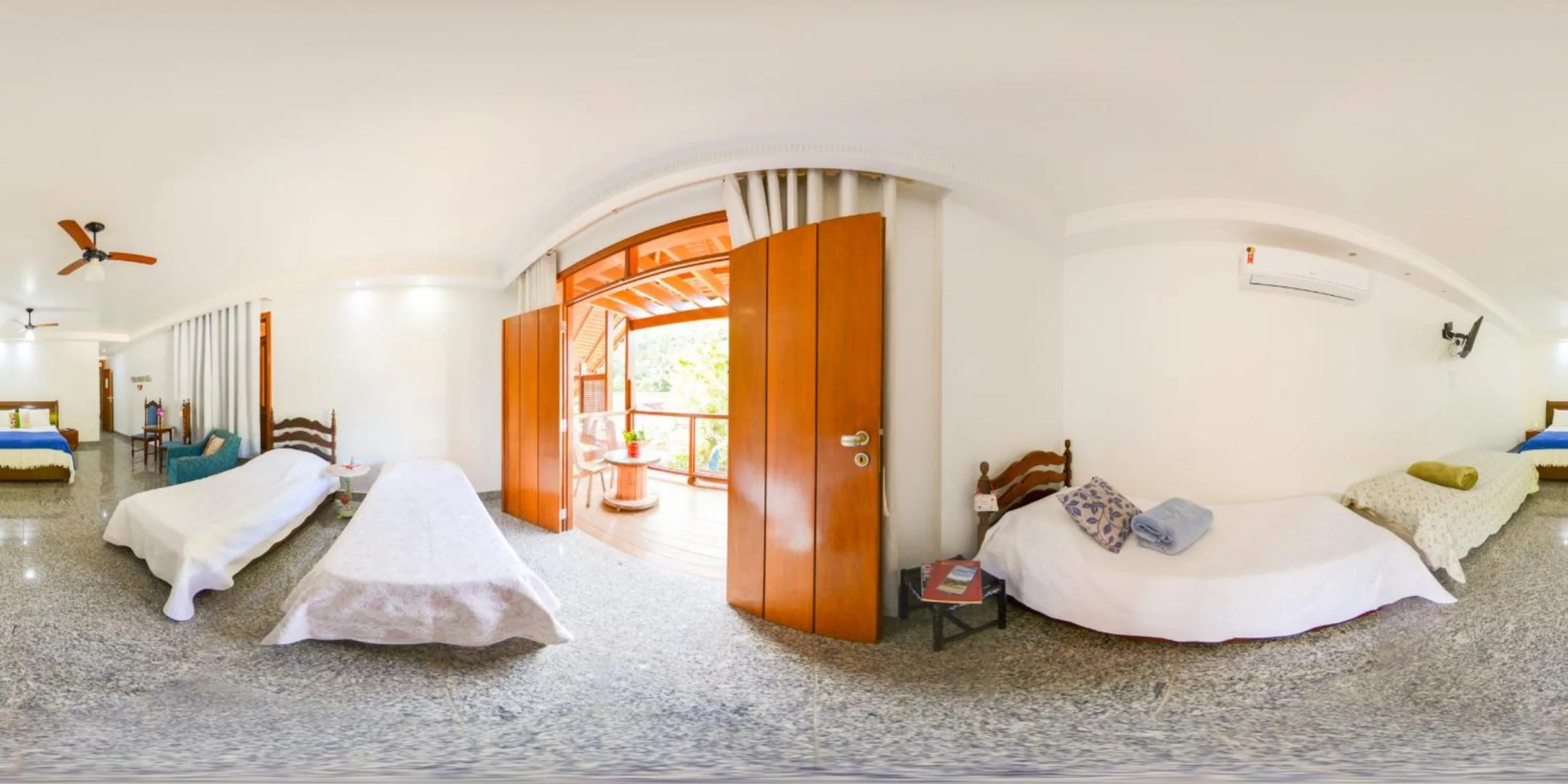 Bed in Pousada Pouso do Barão