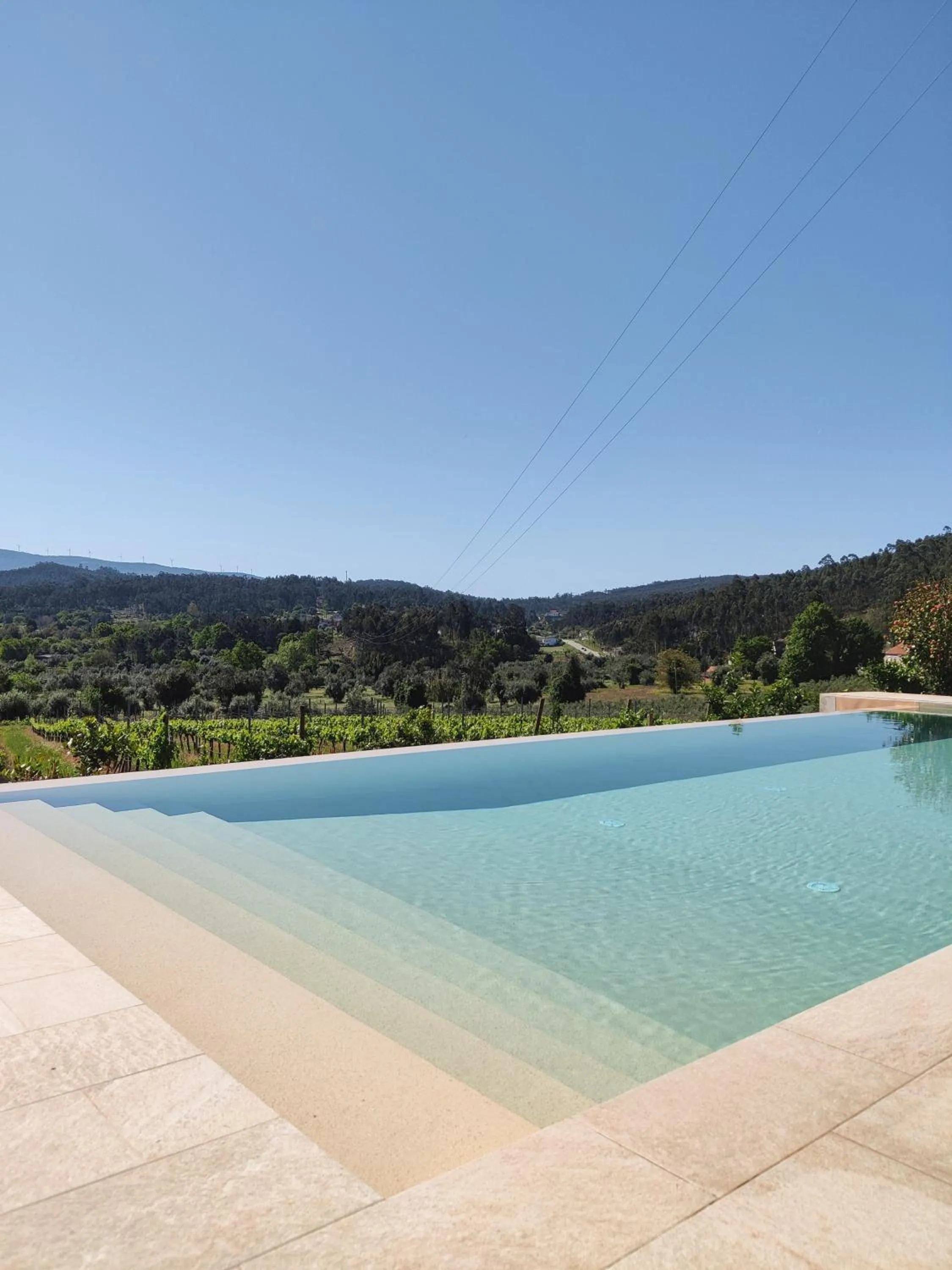 Mountain view in Quinta Dona Iria