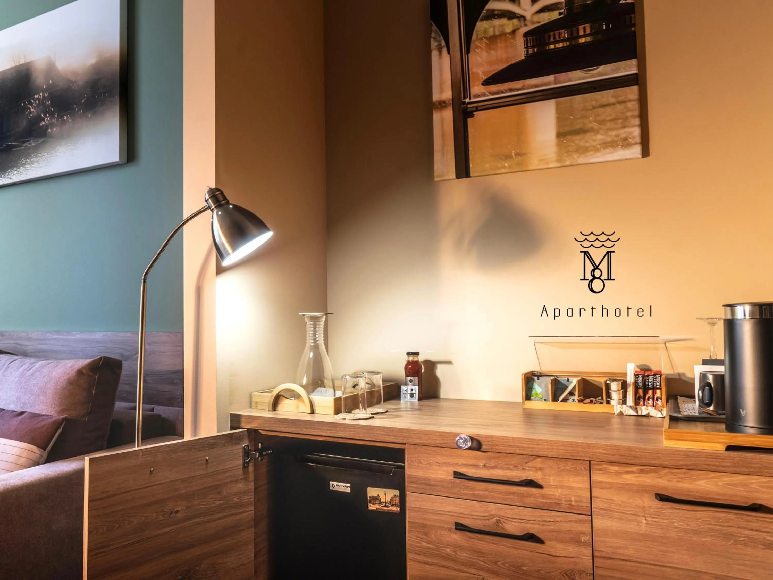 Living room in Mariensztat 8 Hotel