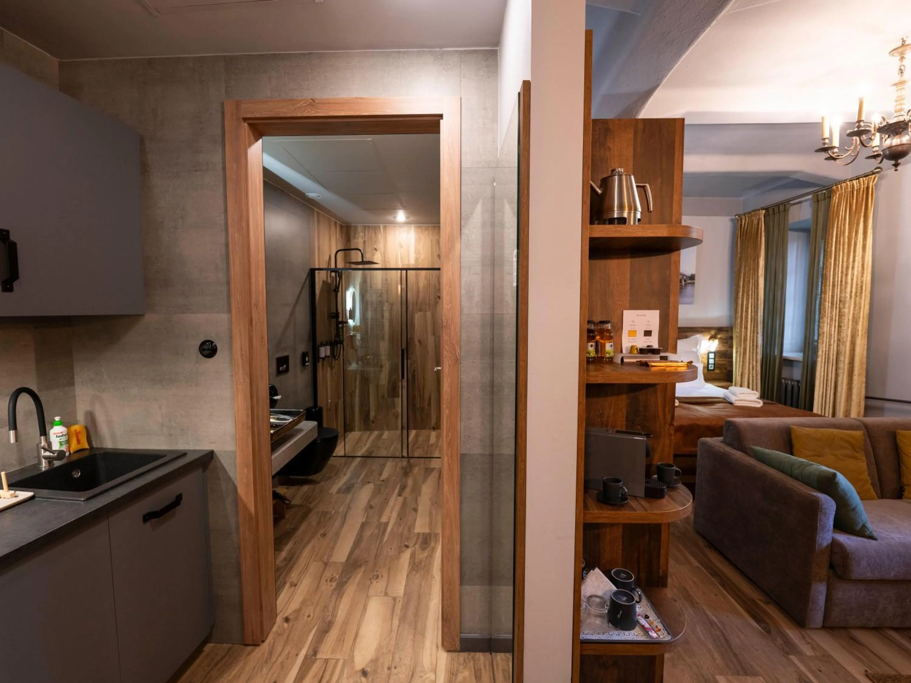 Living room in Mariensztat 8 Hotel