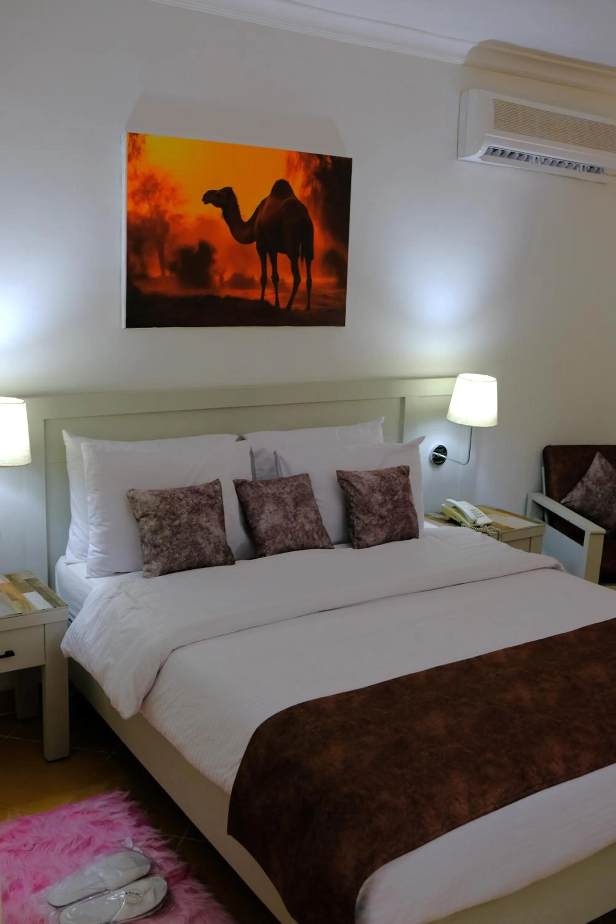 Bed in Viking club hotel