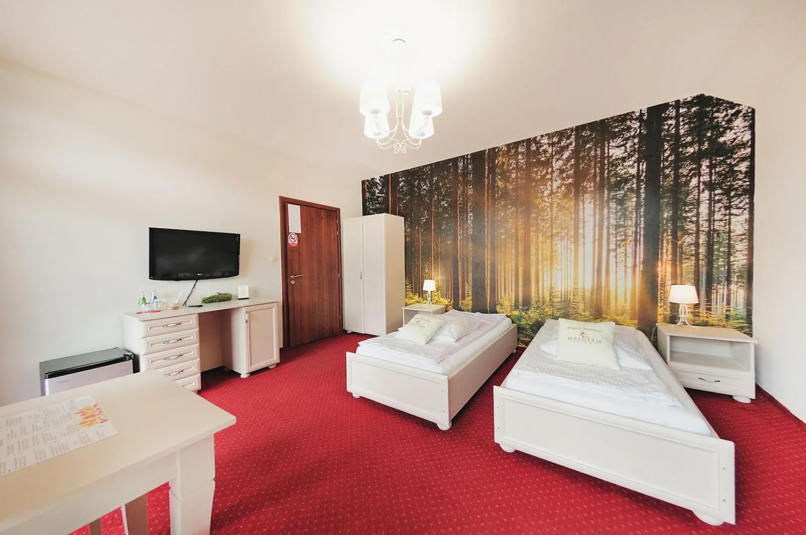 Bed in Malutkie Resort