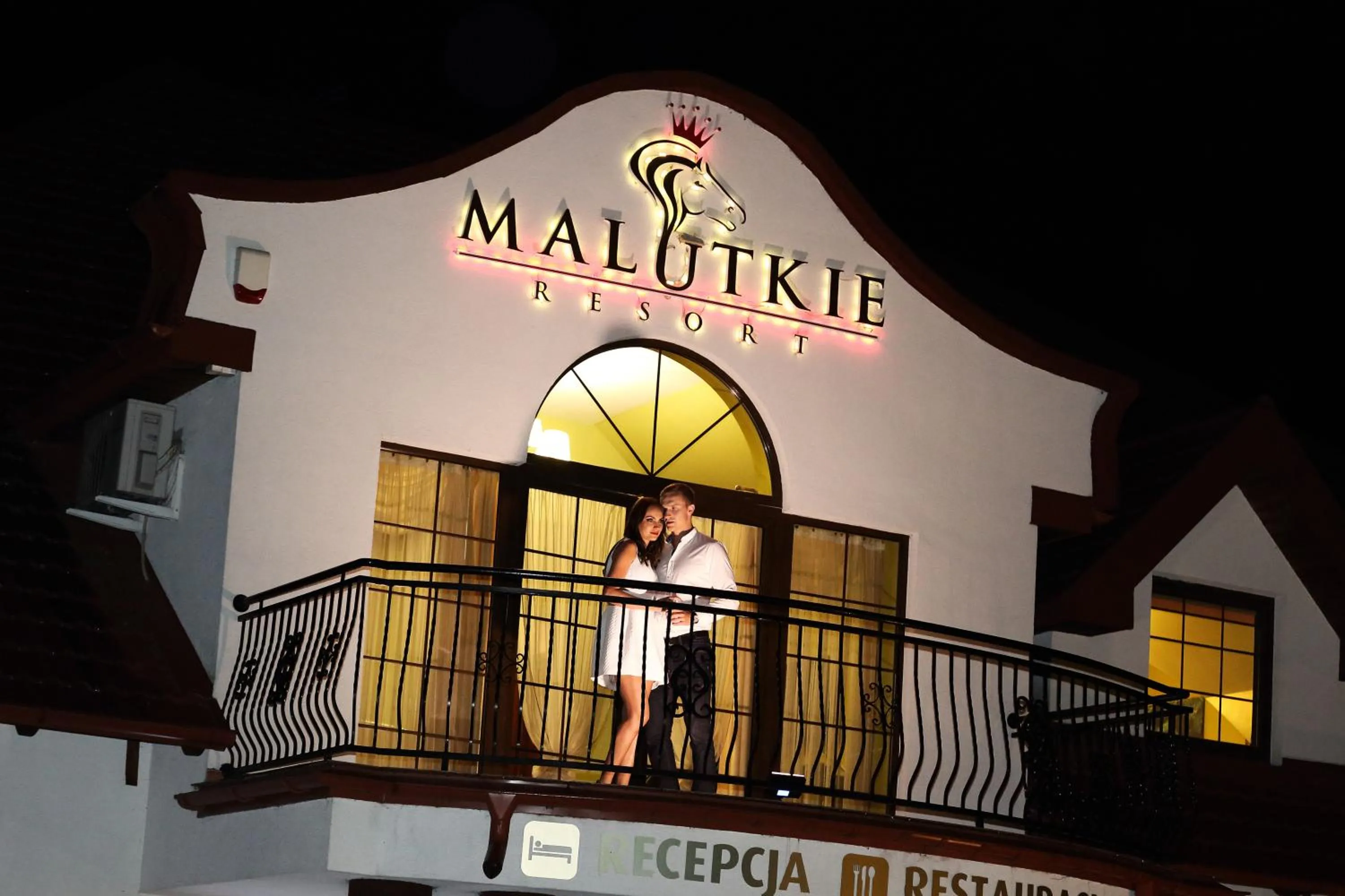 Balcony/Terrace in Malutkie Resort