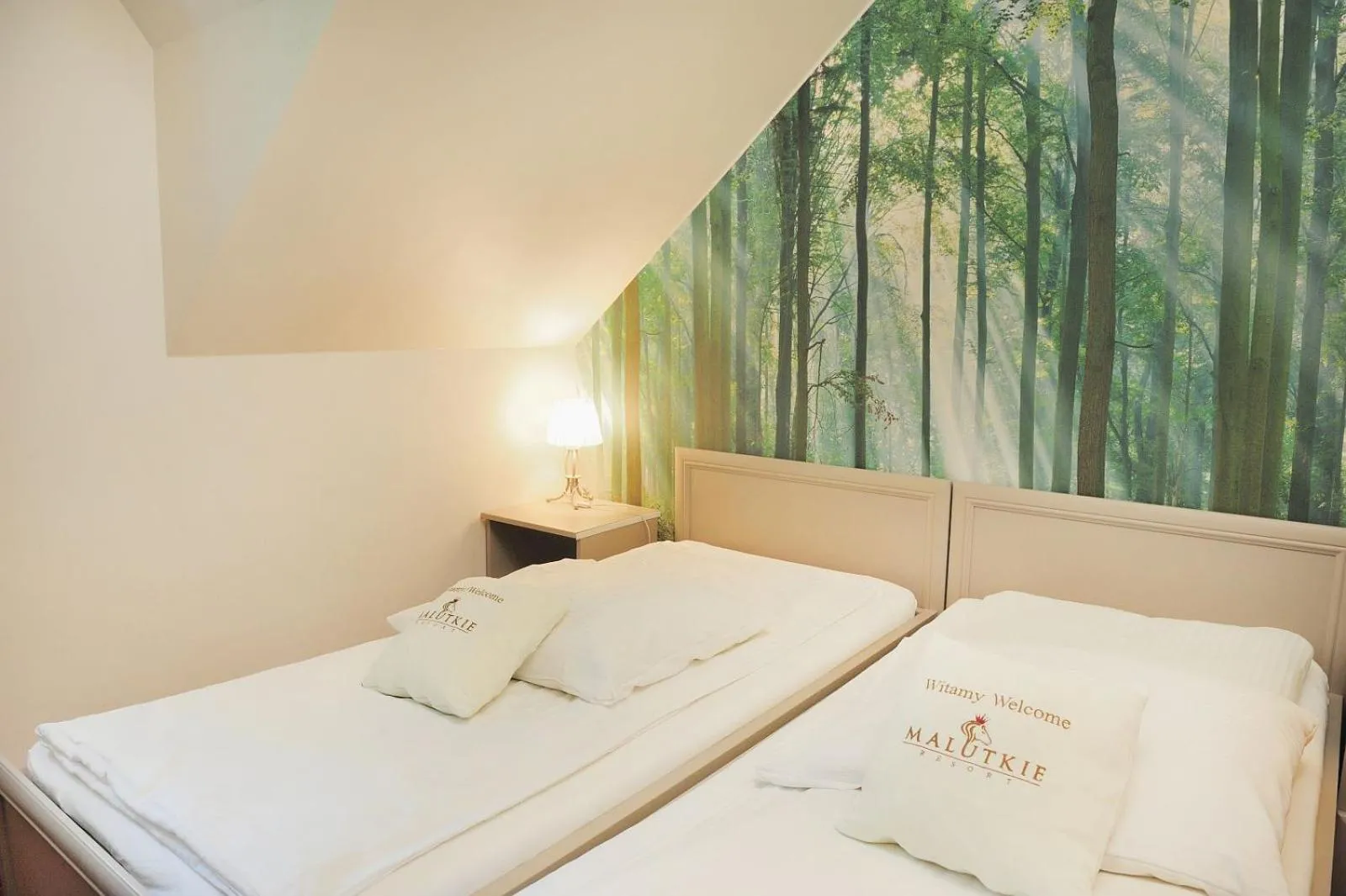 Bed in Malutkie Resort