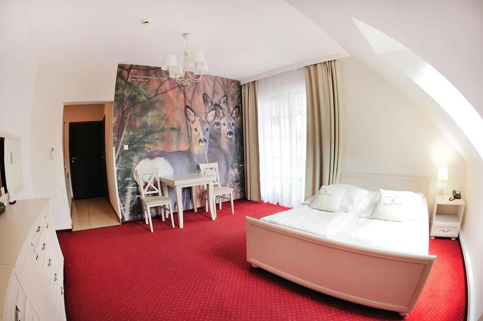 Bed in Malutkie Resort