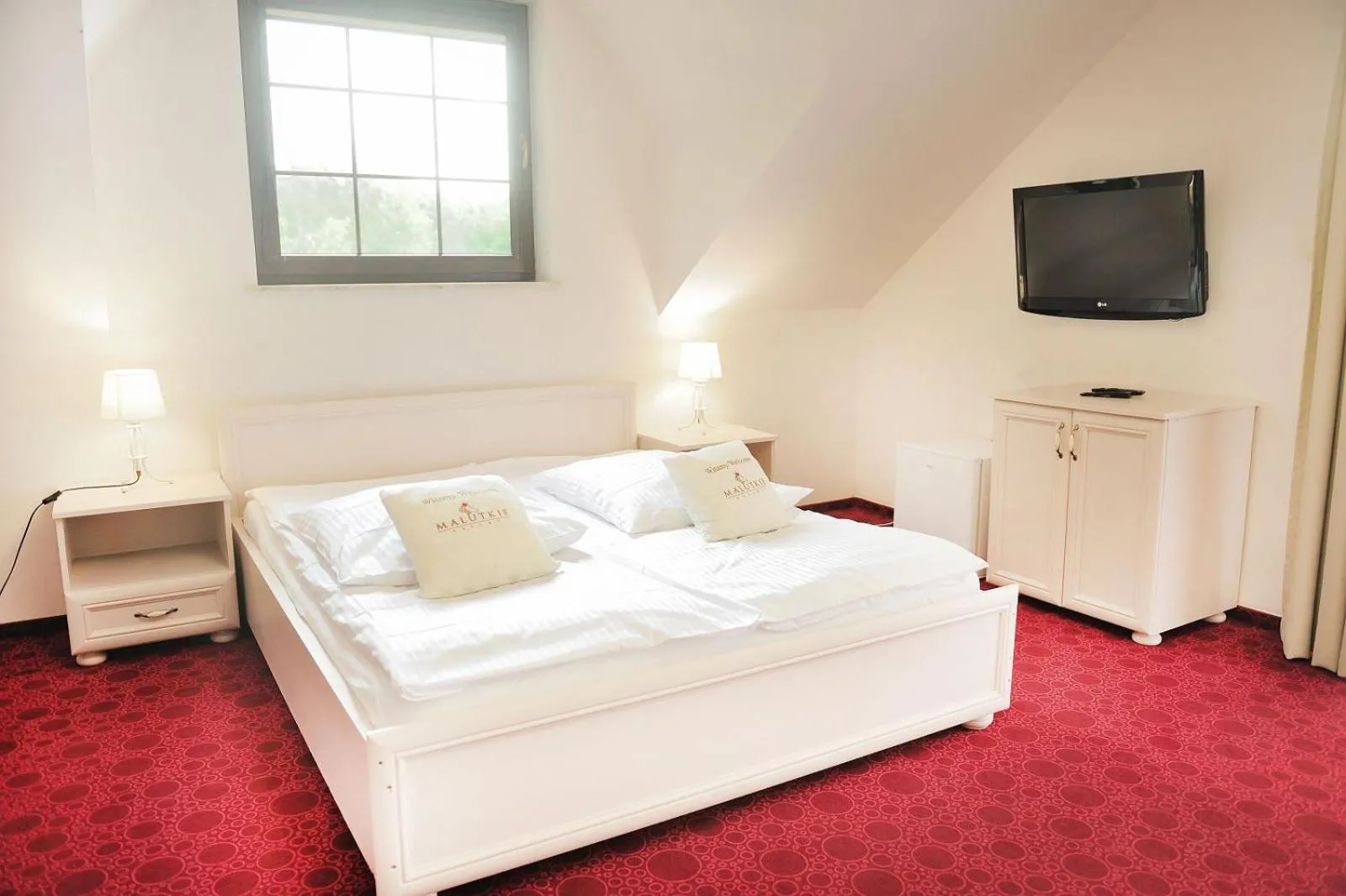 Bed in Malutkie Resort