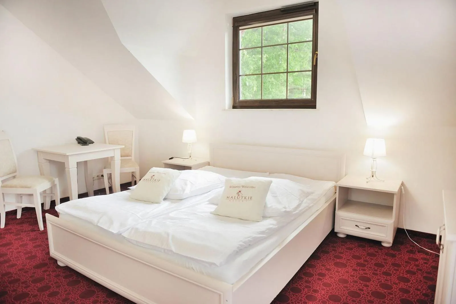 Bed in Malutkie Resort
