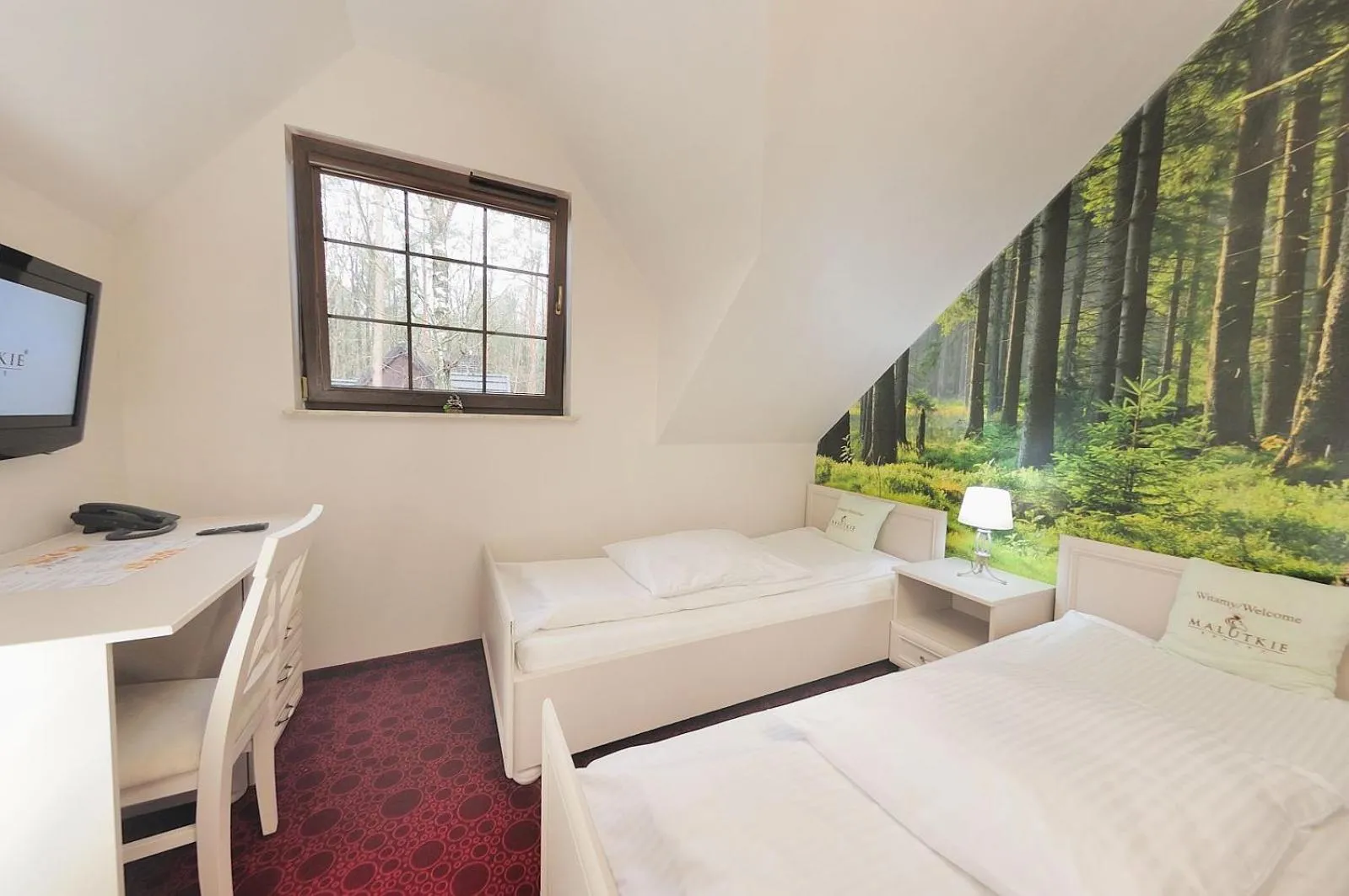 TV and multimedia, Bed in Malutkie Resort