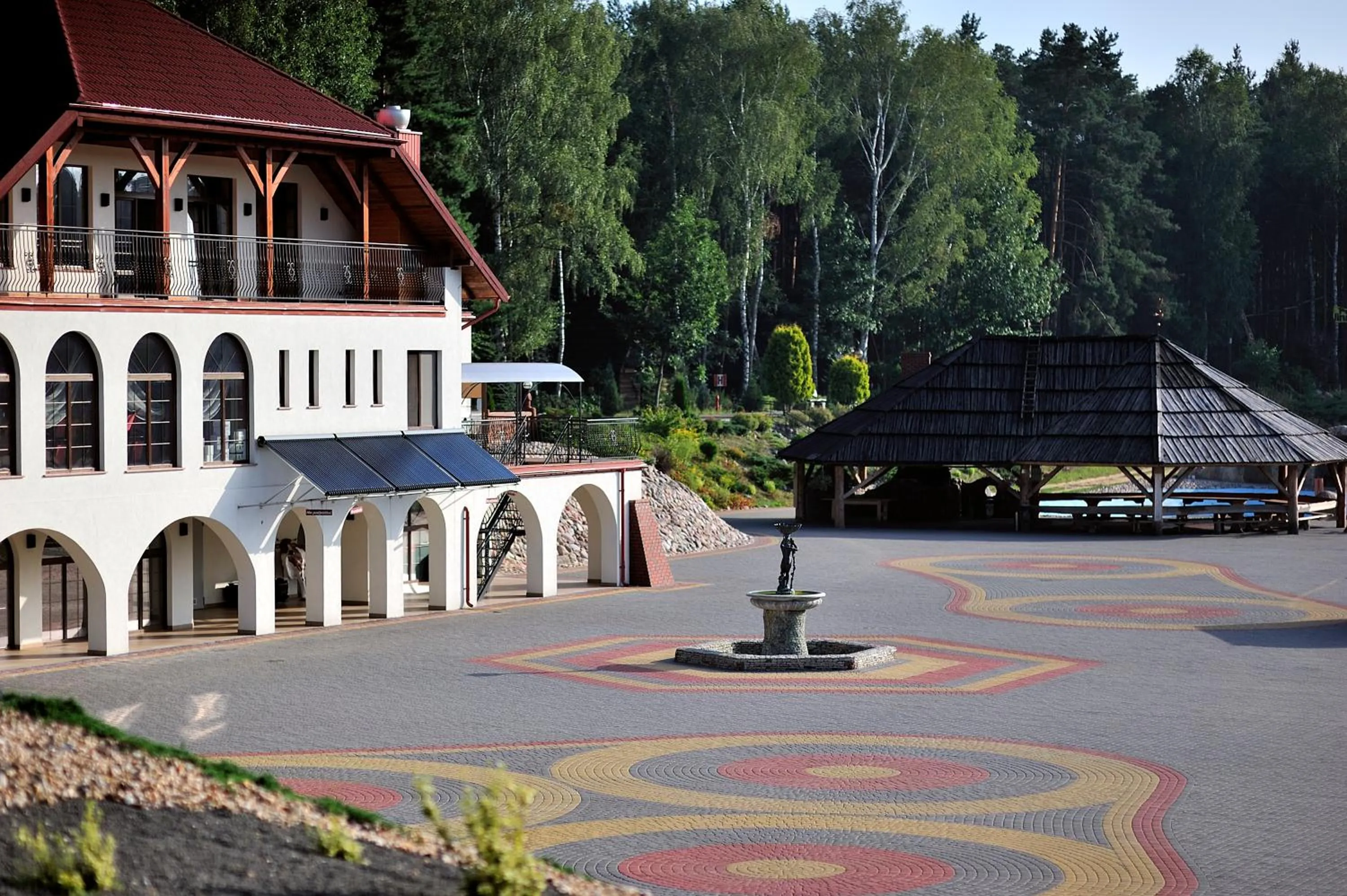 Facade/entrance in Malutkie Resort