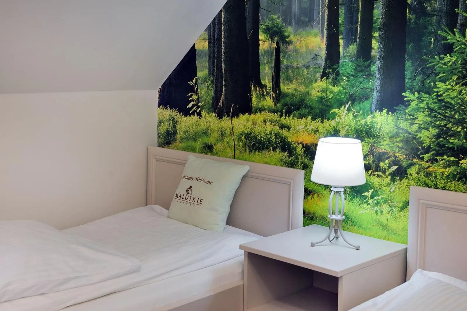 Bed in Malutkie Resort