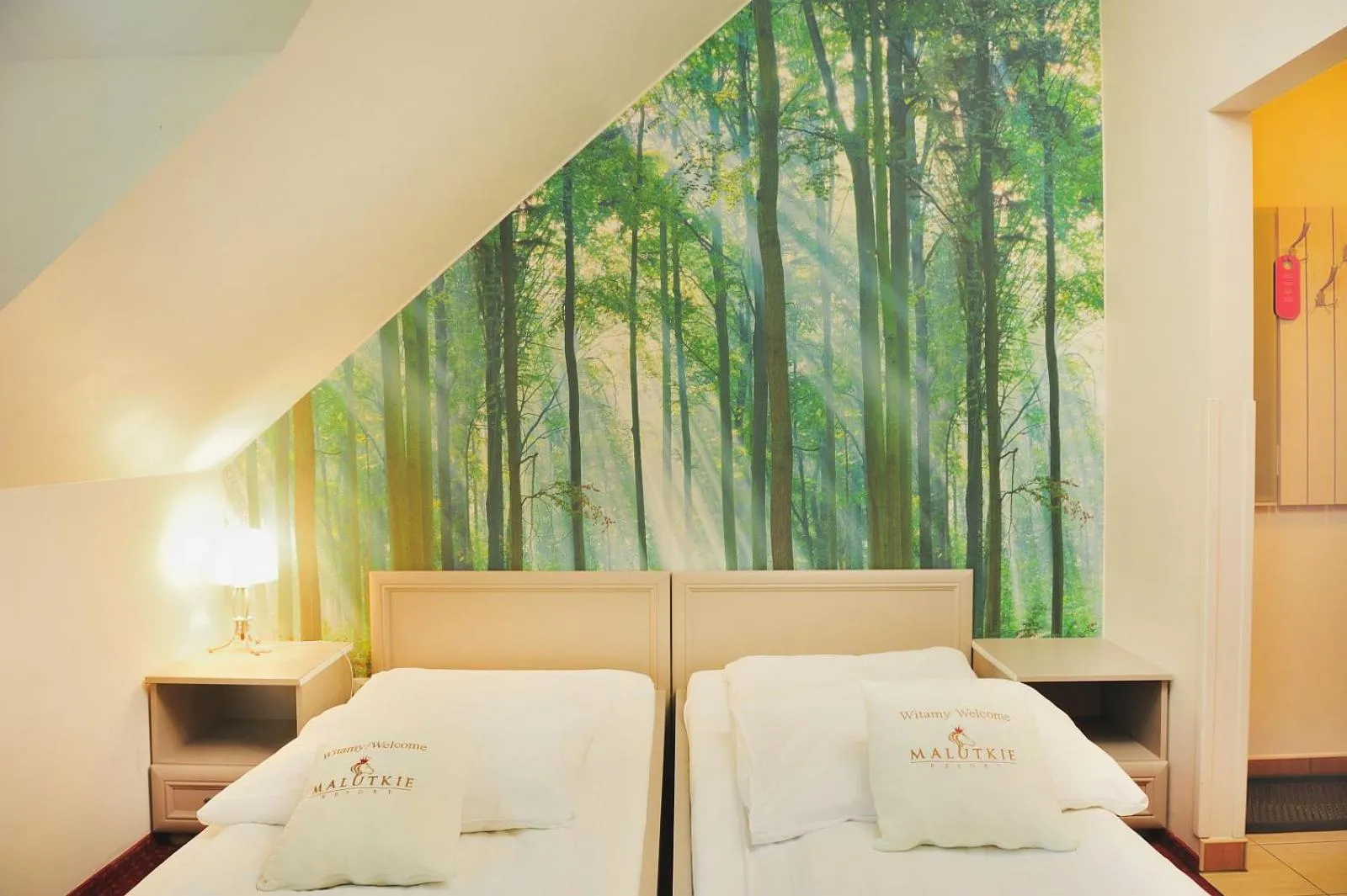 Bed in Malutkie Resort