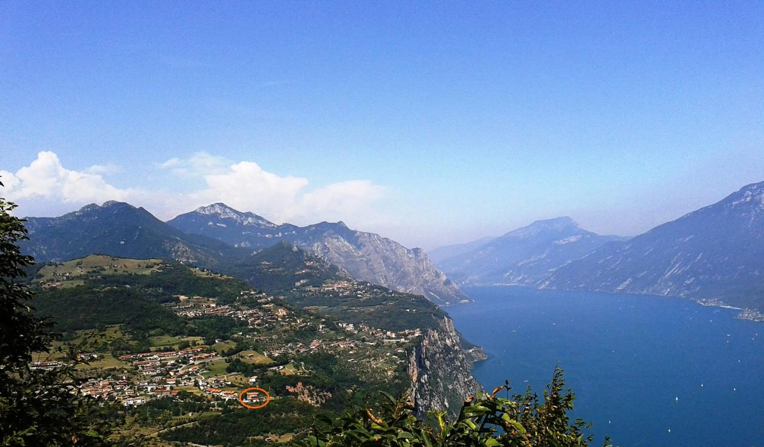 Natural landscape in Villa Selene