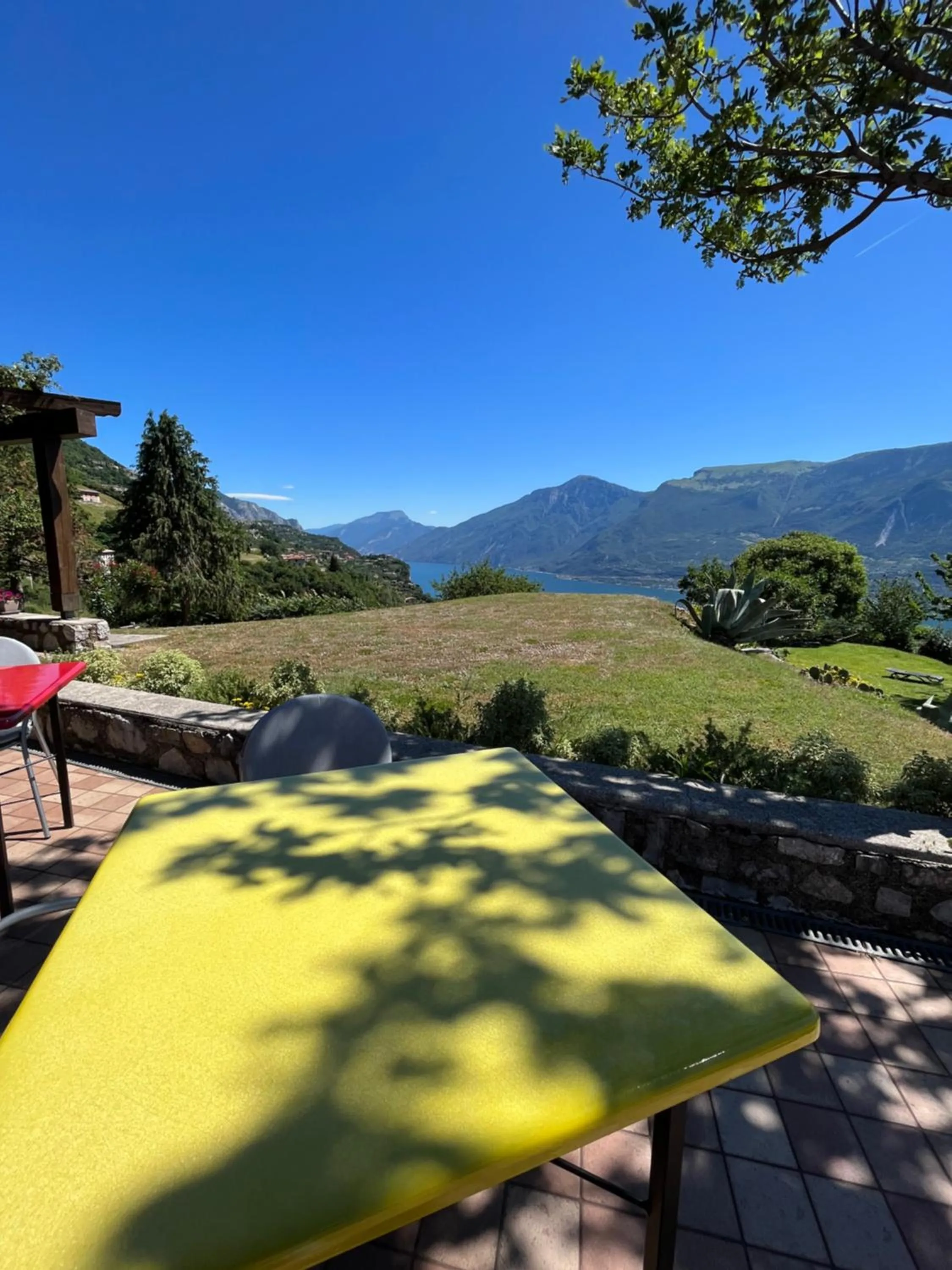 Lake view in Villa Selene