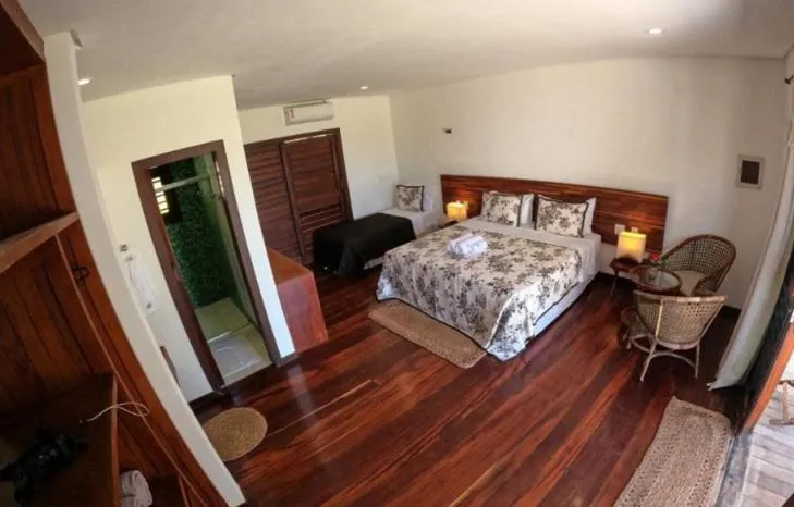 Bed in Hotel Vila Marola