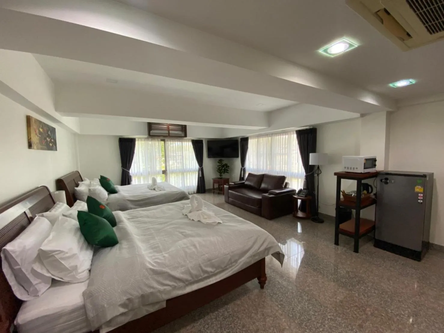 Photo of the whole room, Bed in Cha Li's Family Hotel&Hostel