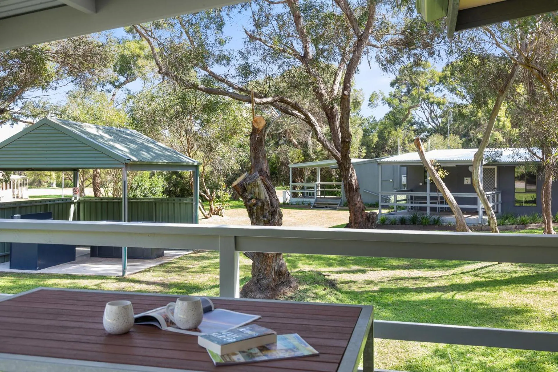 Balcony/Terrace in Robe Holiday Park